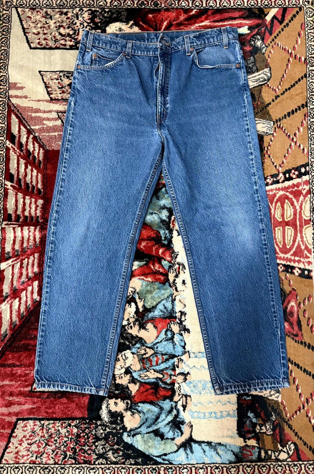 Levi's Levi’s vintage 90s regular 505 blue denim jeans 38x29 Size US 38 / EU 54 - 1 Thumbnail
