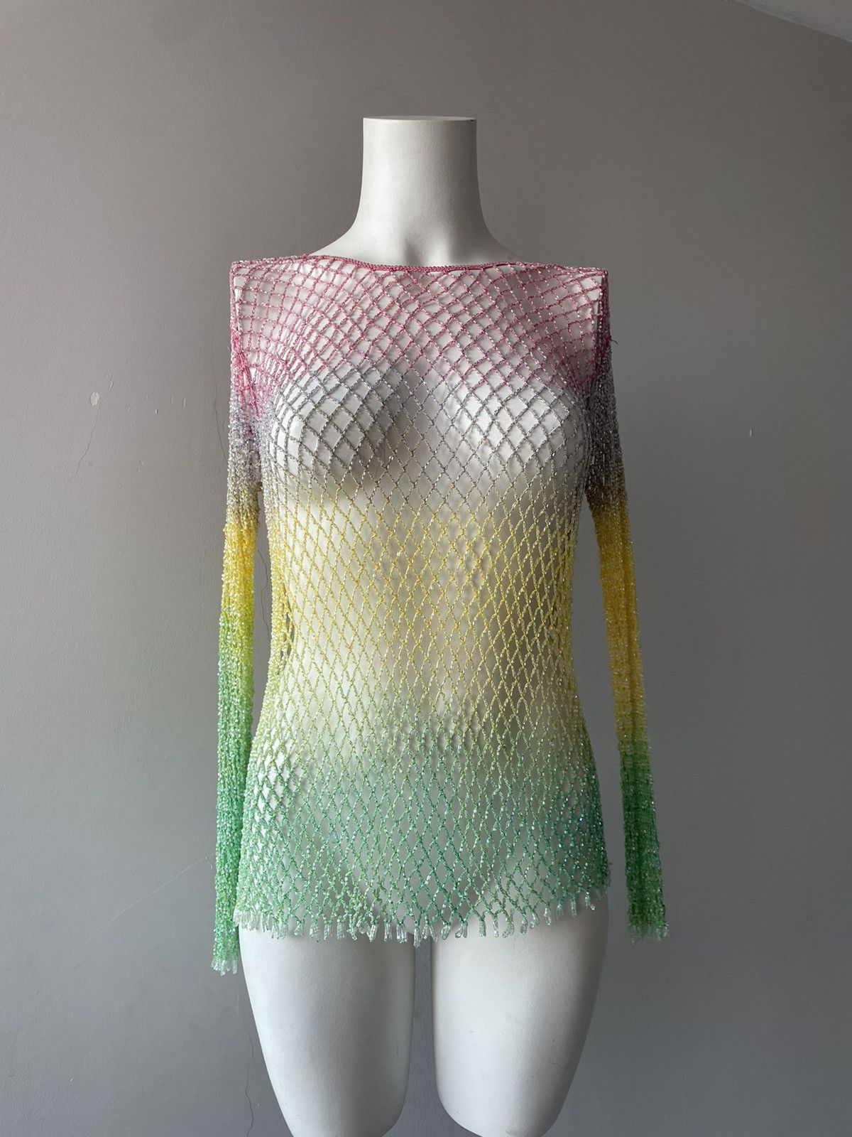 Vintage y2k blouse Size L / US 10 / IT 46 - 4 Thumbnail