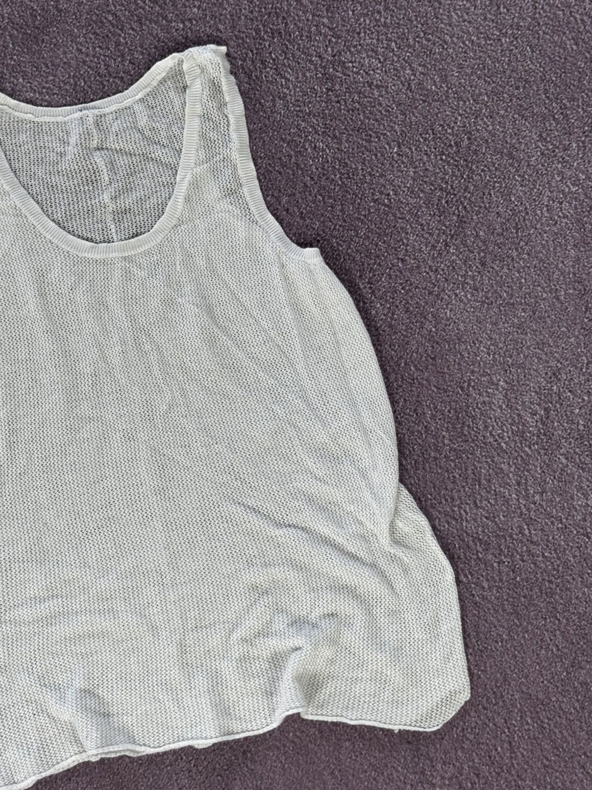 Vintage Avant Garde Vintage Classic White Tank Top Size US L / EU 52-54 / 3 - 5 Thumbnail