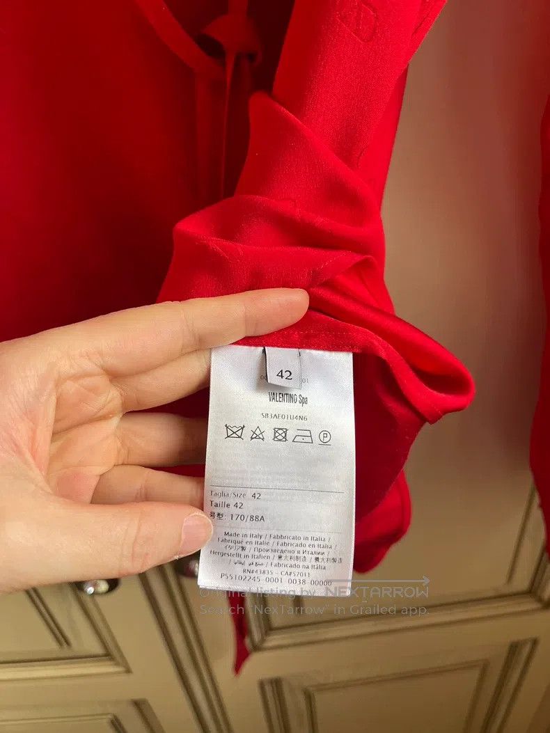 Valentino Valentino Shirt Size L / US 10 / IT 46 - 2 Thumbnail