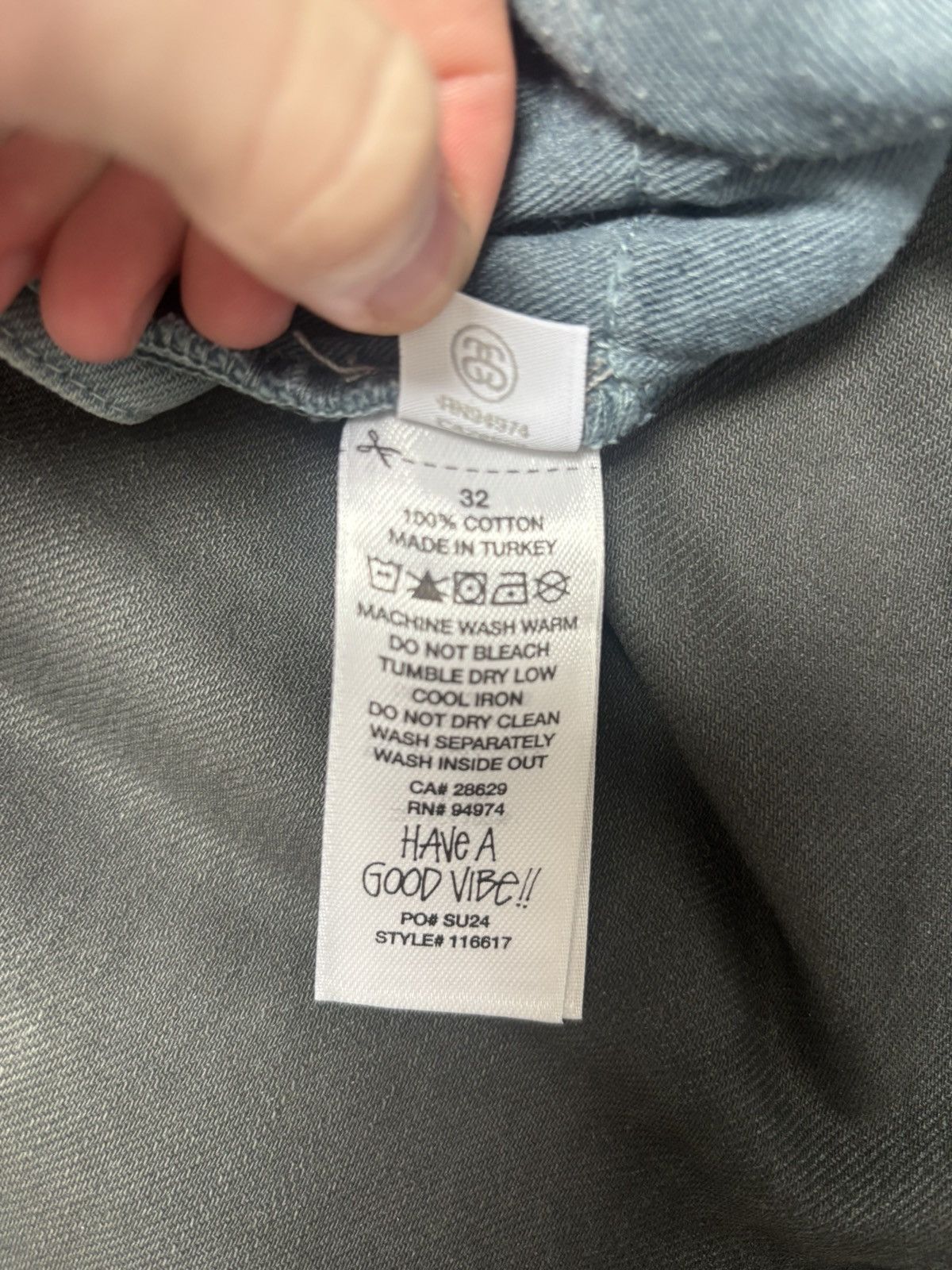Stussy Stussy Big Ol Jeans Size US 32 / EU 48 - 8 Thumbnail