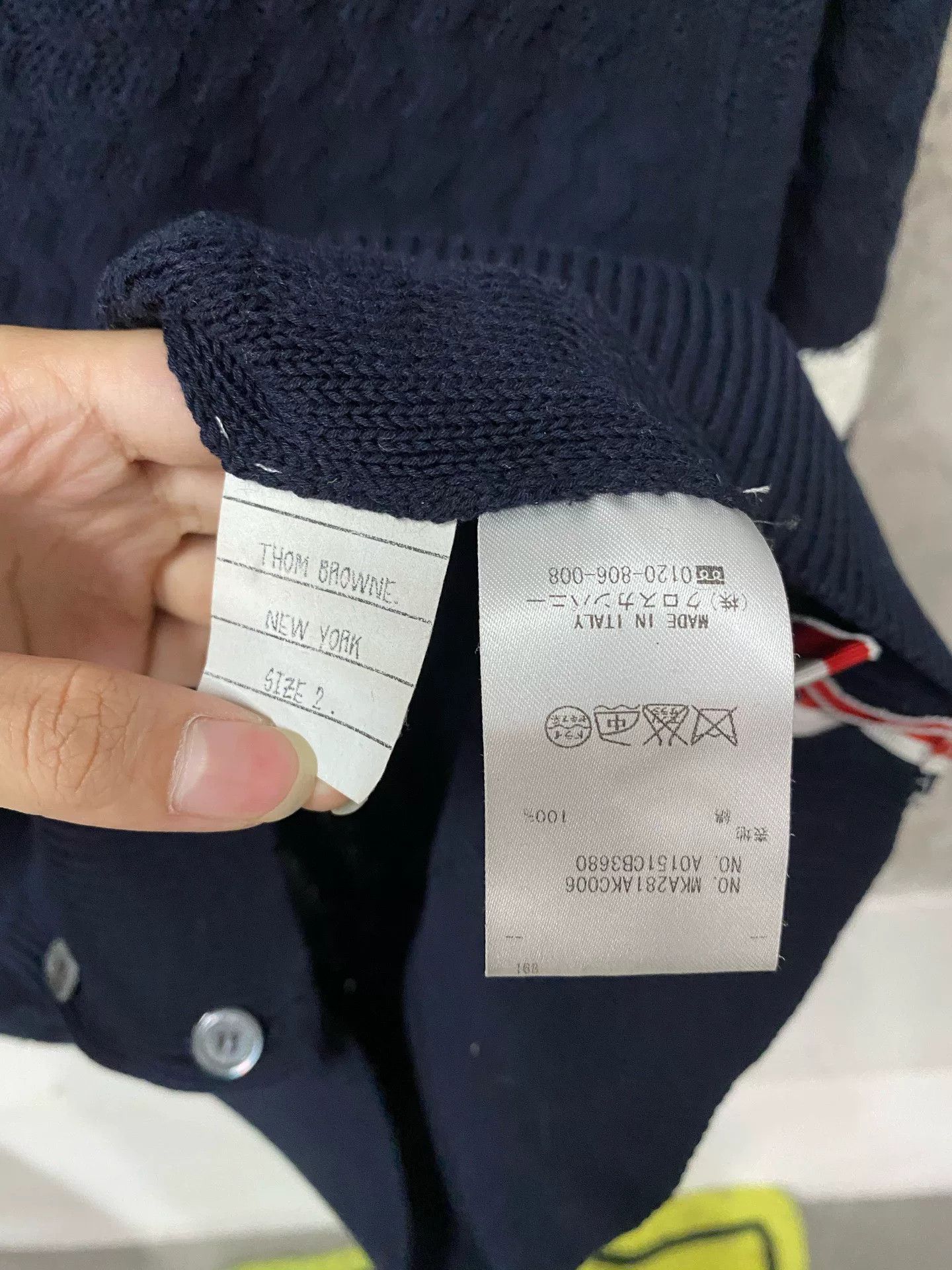 Thom Browne thom browne striped knit sweater size 2 Size US S / EU 44-46 / 1 - 1 Preview
