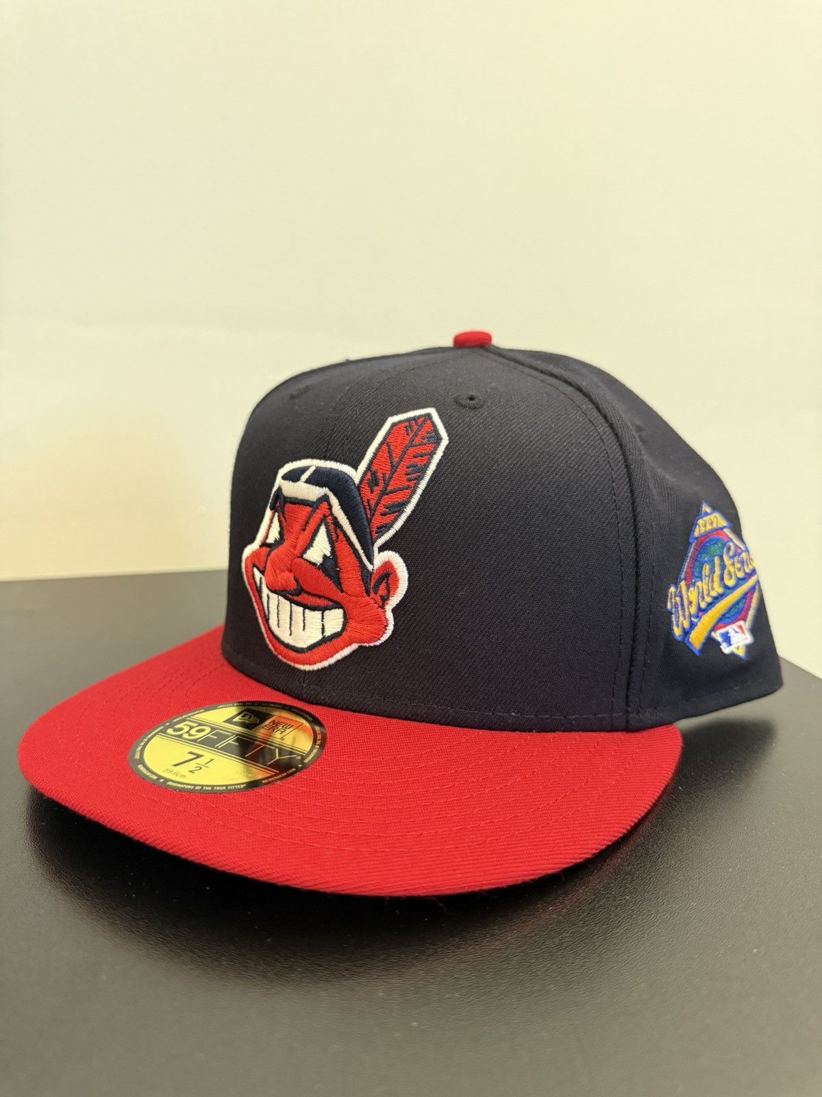 Cleveland Indians Chief Wahoo 7 1/2 Fitted Hat