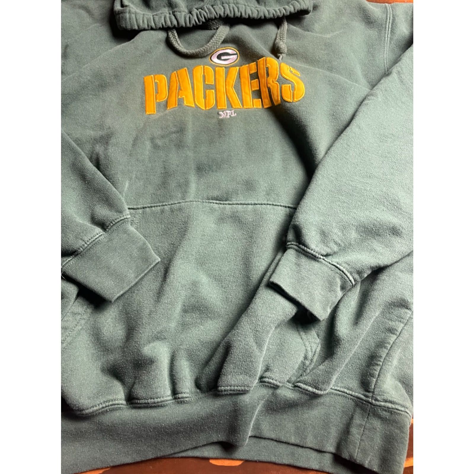 NFL Team Apparel Men's Medium NFL Green Bay Hoodie Pullover Sweatshirt Sweater Size US M / EU 48-50 / 2 - 3 Thumbnail