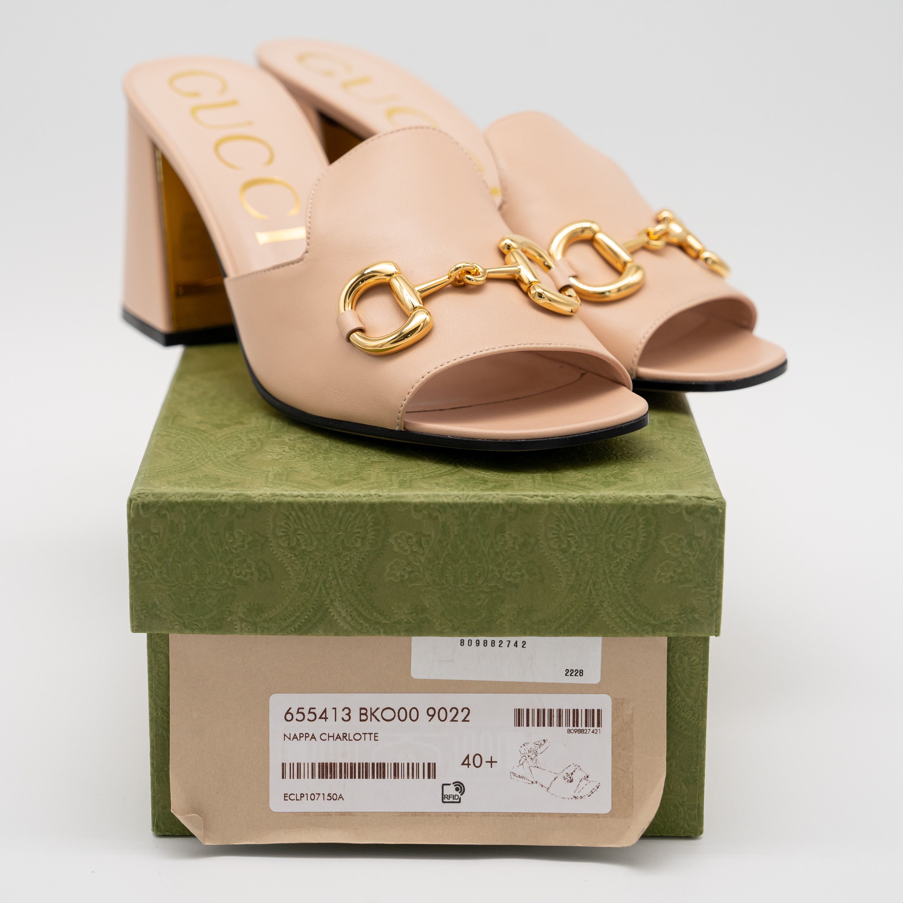 Gucci 40.5 10.5 us Gucci Horsebit Rose Pink Leather Sandals Mules Size US 10.5 / IT 40.5 - 10 Thumbnail