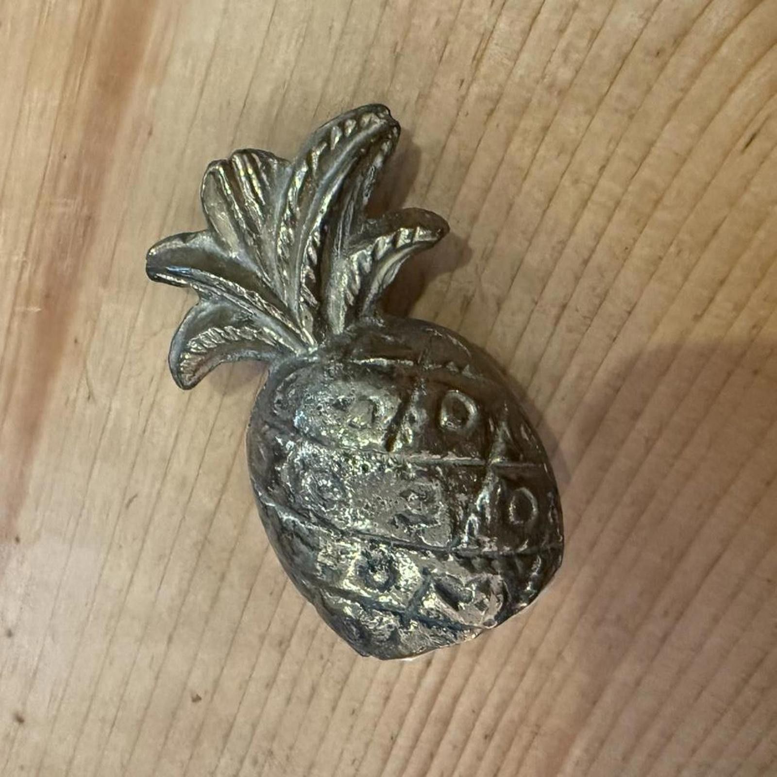 Other Vintage Brass Weighted Pineapple Size ONE SIZE - 2 Thumbnail