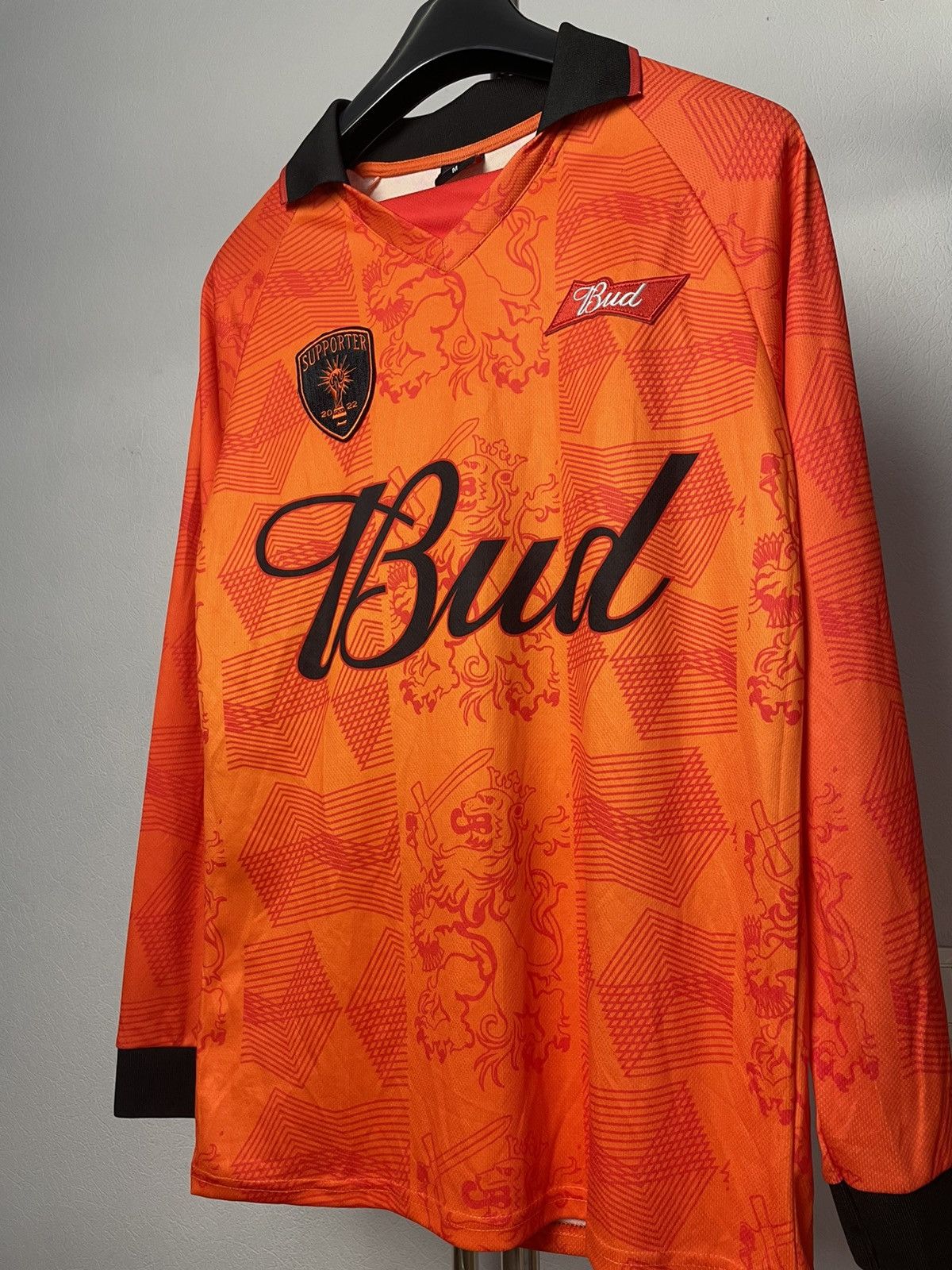 Band Tees Bud Supporter Netherlands 22s SoccerJersey M Size US M / EU 48-50 / 2 - 4 Thumbnail