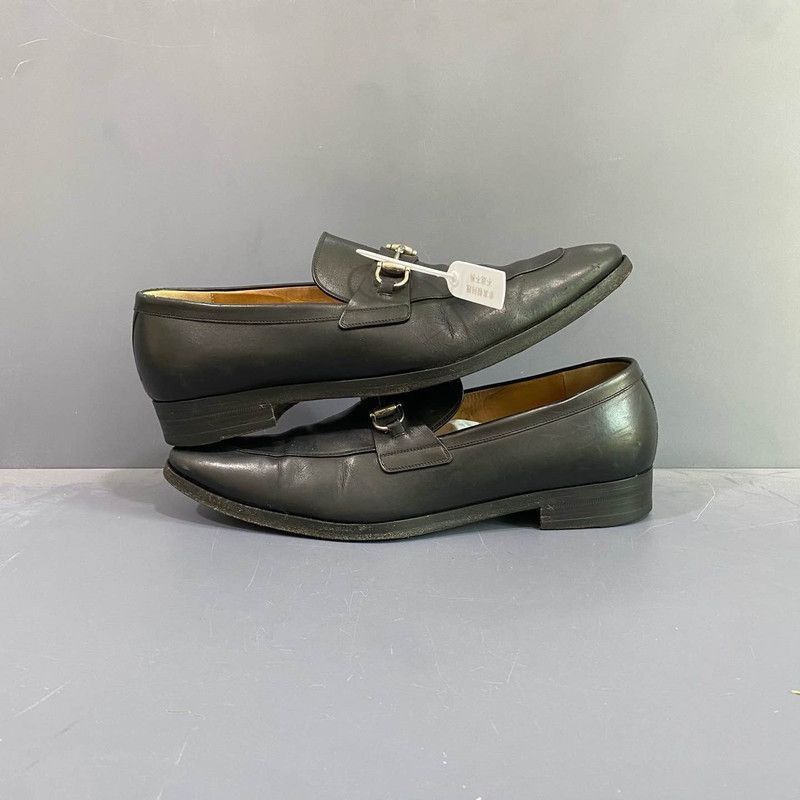 Gucci Gucci Black Casual Loafers for Men Size US 8.5 / EU 41-42 - 7 Thumbnail