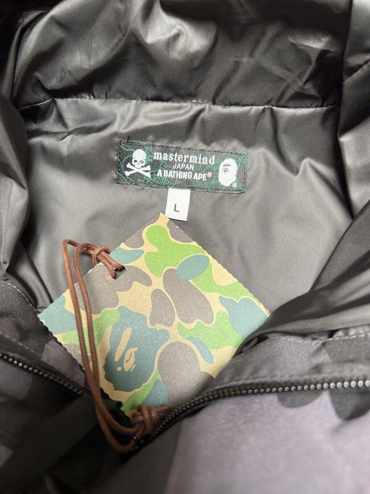 Bape × Mastermind Japan A Bathing Ape Mastermind Japan Snowboard Jacket Black L BAPE Size US L / EU 52-54 / 3 - 3 Thumbnail