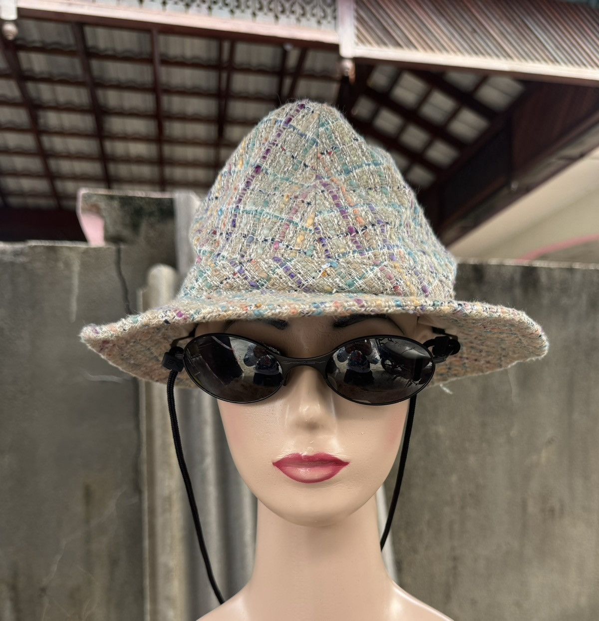 CA4LA × Japanese Brand Ca4la Tweed Bucket hat Size ONE SIZE - 1 Thumbnail
