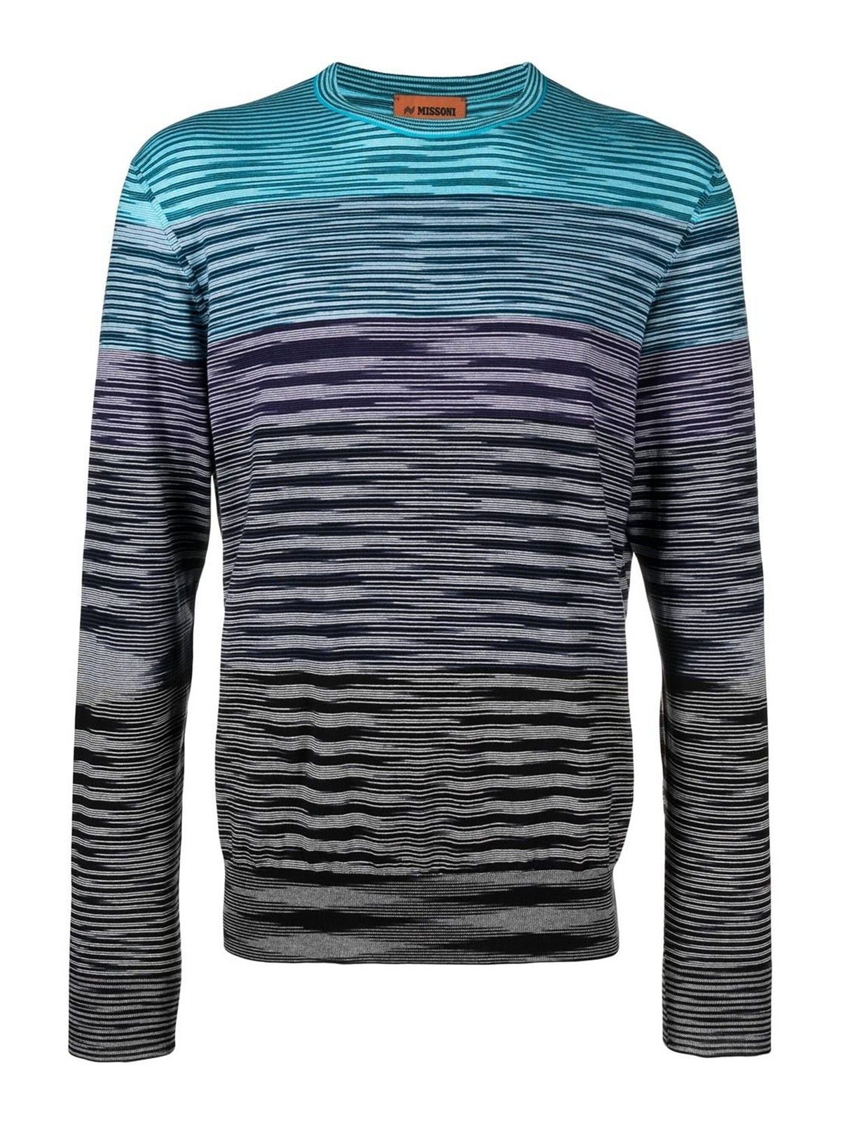 Missoni o1y0225 Crewneck Sweater in Multicolor Size US L / EU 52-54 / 3 - 1 Thumbnail