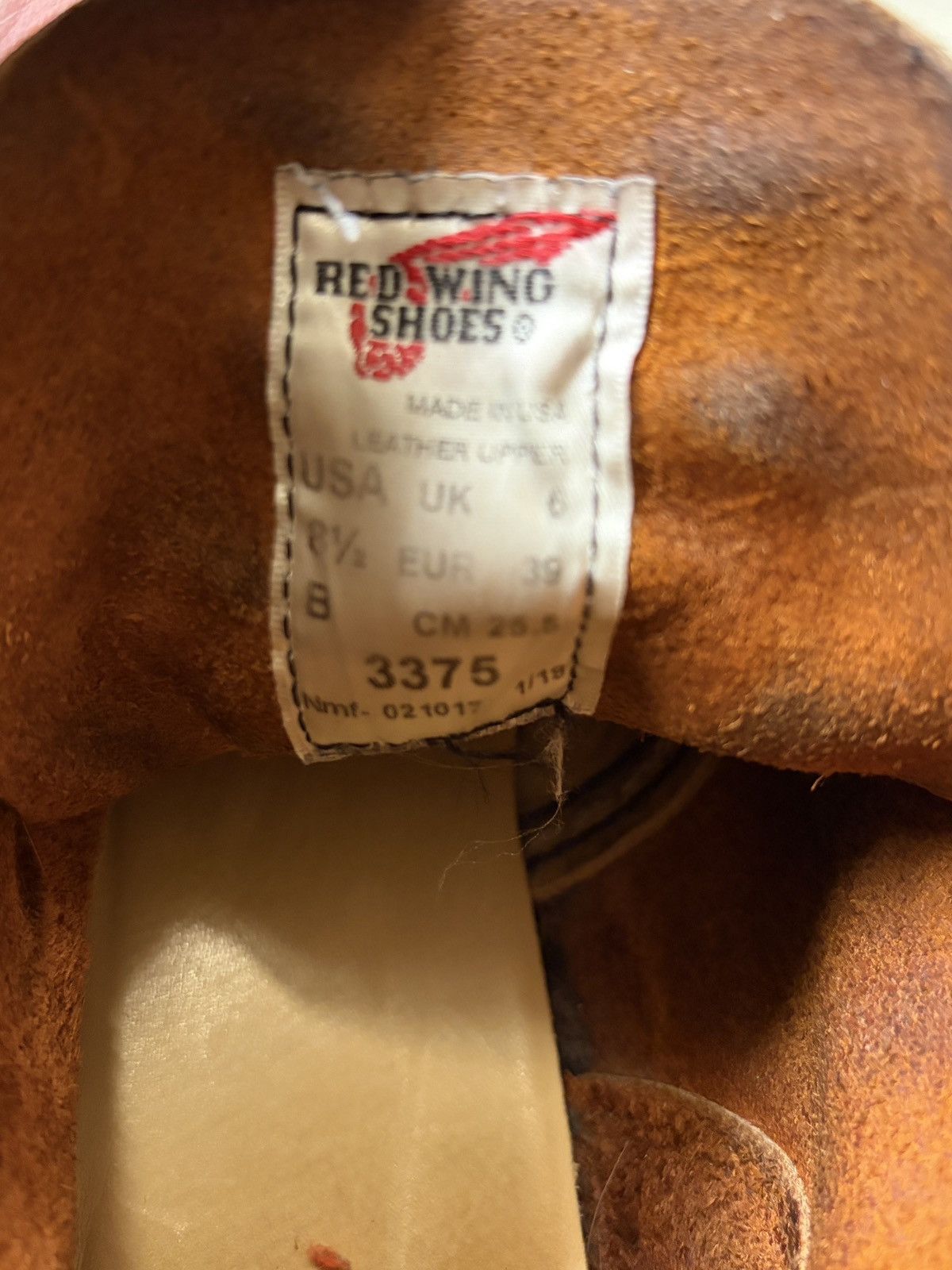 Red Wing Red Wing Classic Moc in Oro Legacy Leather - 3375 Size US 8.5 / IT 38.5 - 9 Thumbnail