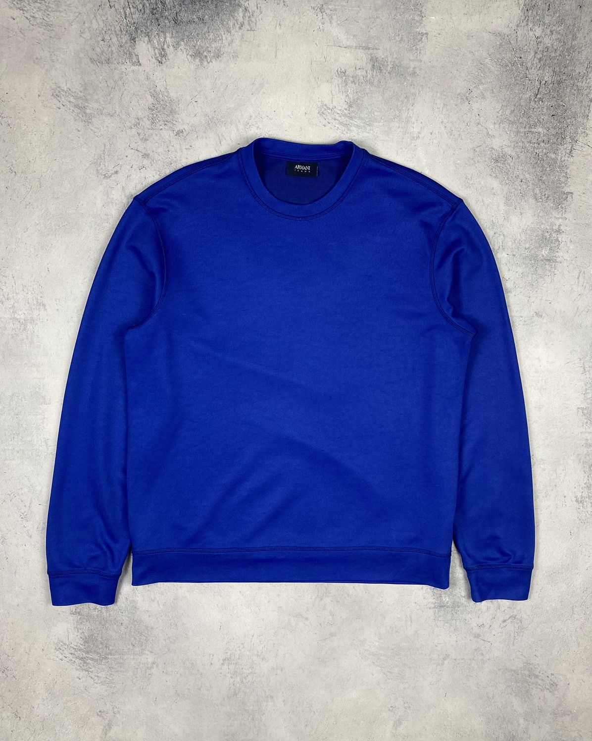 Armani × Emporio Armani Armani Jeans Big Logo Y2K Sweatshirt Sweater Size XXL Size US XXL / EU 58 / 5 - 4 Thumbnail
