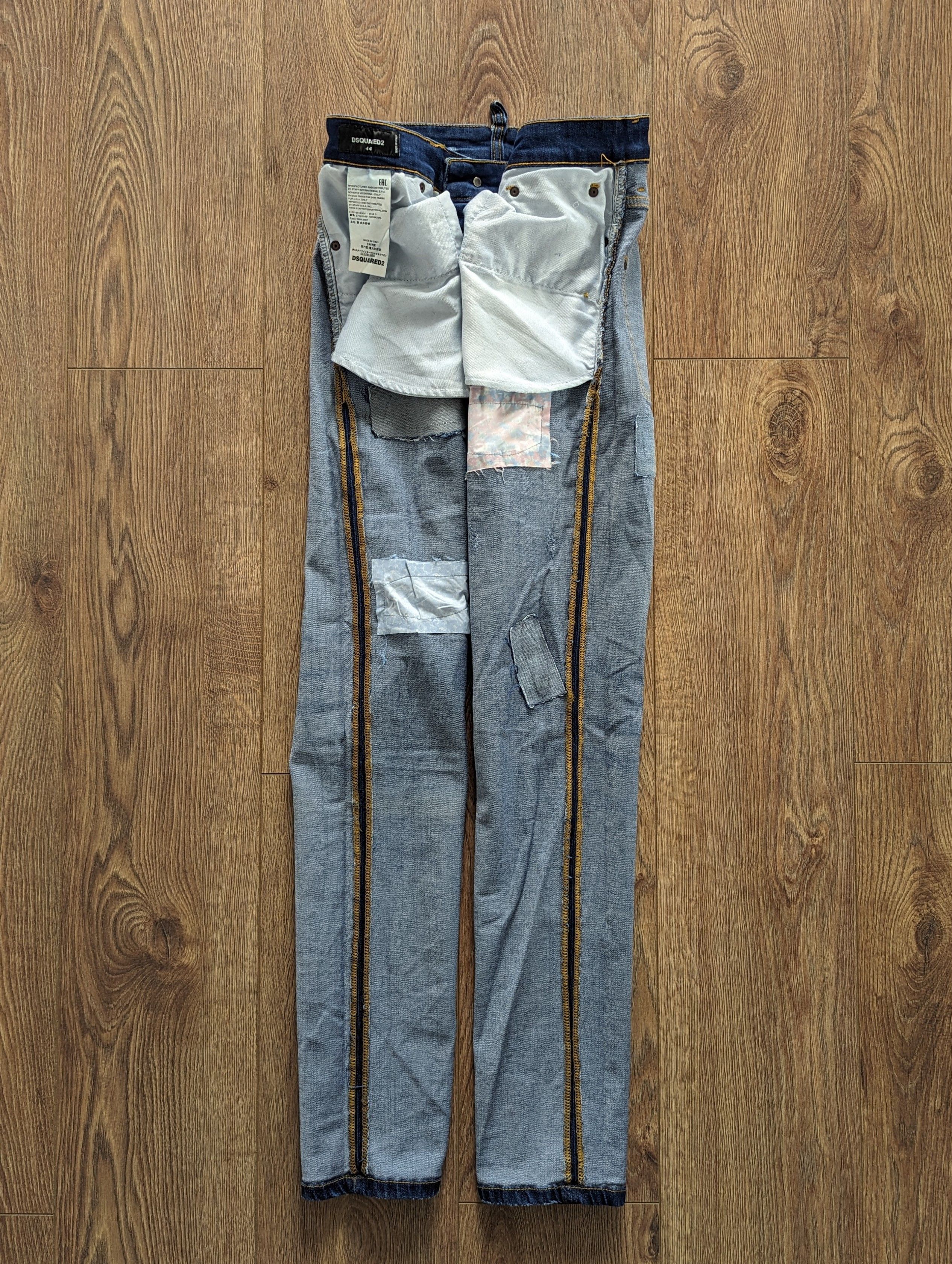 Dsquared2 DSQUARED2 1975 Easy Slim Jeans Men's Size 44 Made In Italy Size US 28 / EU 44 - 19 Thumbnail