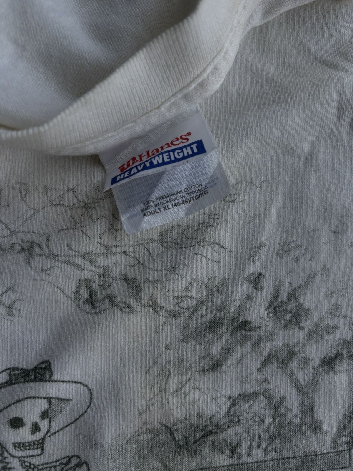 Vintage 00s Skelton Wait Mr Right Size US XL / EU 56 / 4 - 4 Thumbnail