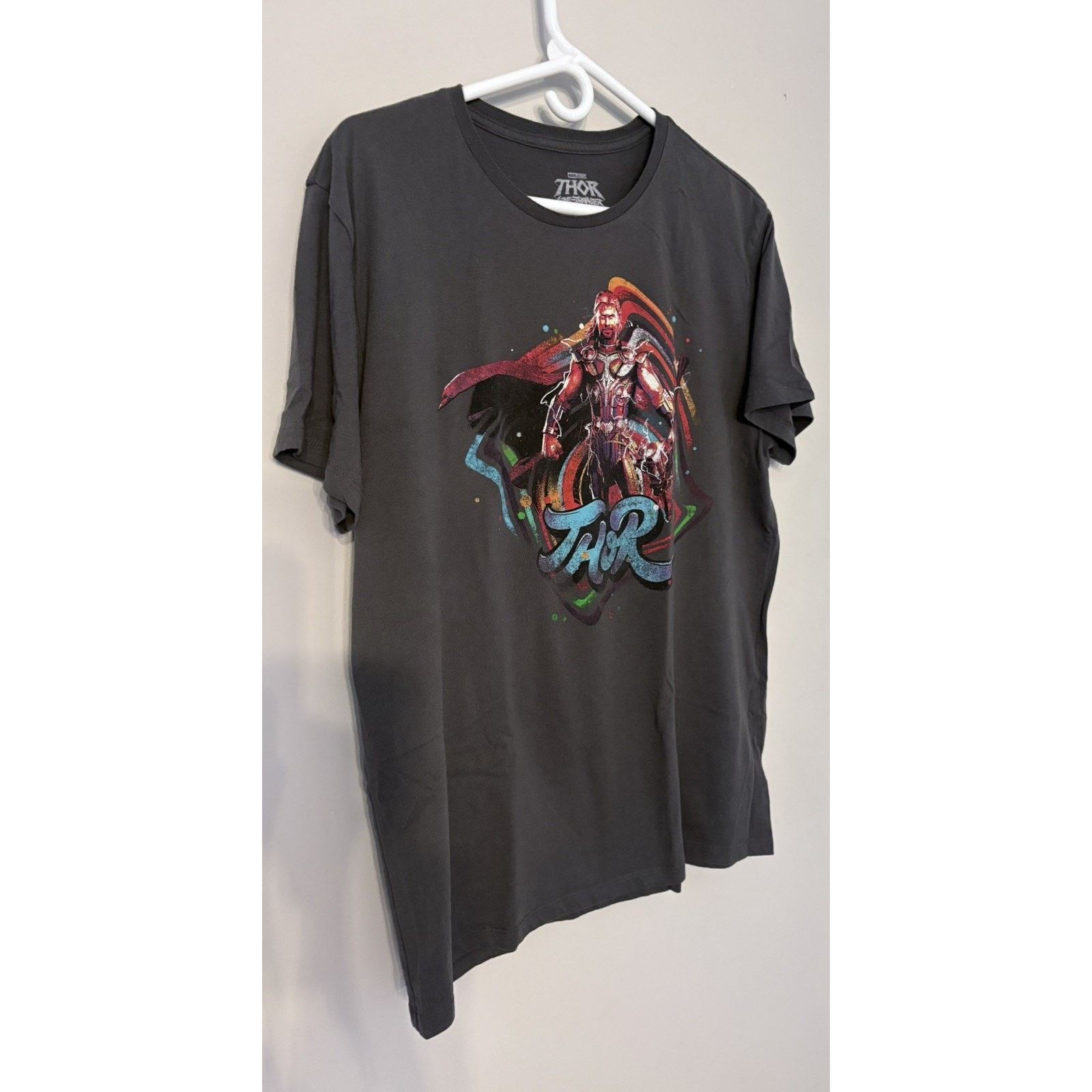 Marvel Comics Marvel Thor Love And Thunder Tee T Shirt Size XXL Gray Size US XXL / EU 58 / 5 - 2 Thumbnail