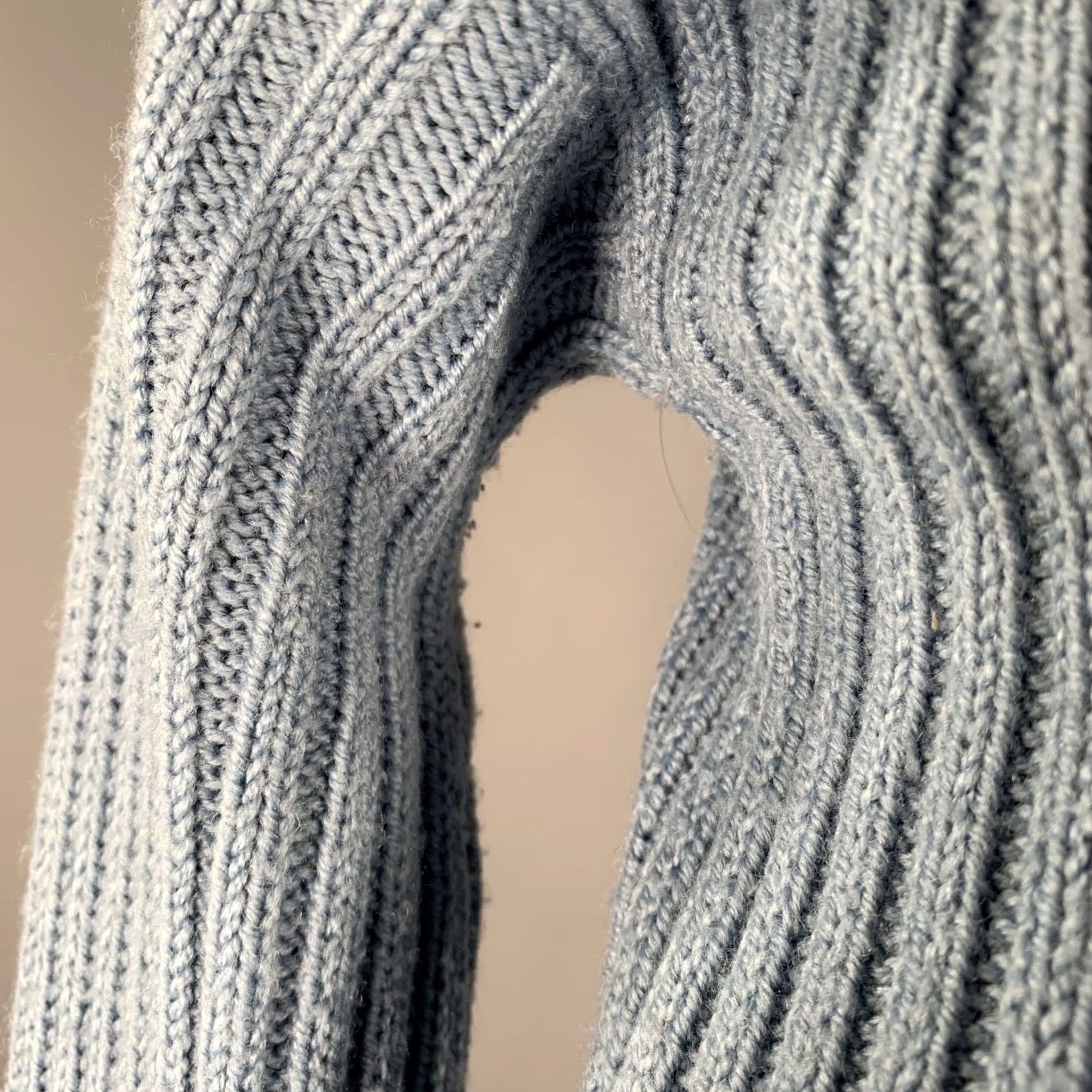 Dolce & Gabbana DOLCE & GABBANA Blue Ribbed Turtleneck Sweater Women Size 6 Size M / US 6-8 / IT 42-44 - 5 Thumbnail