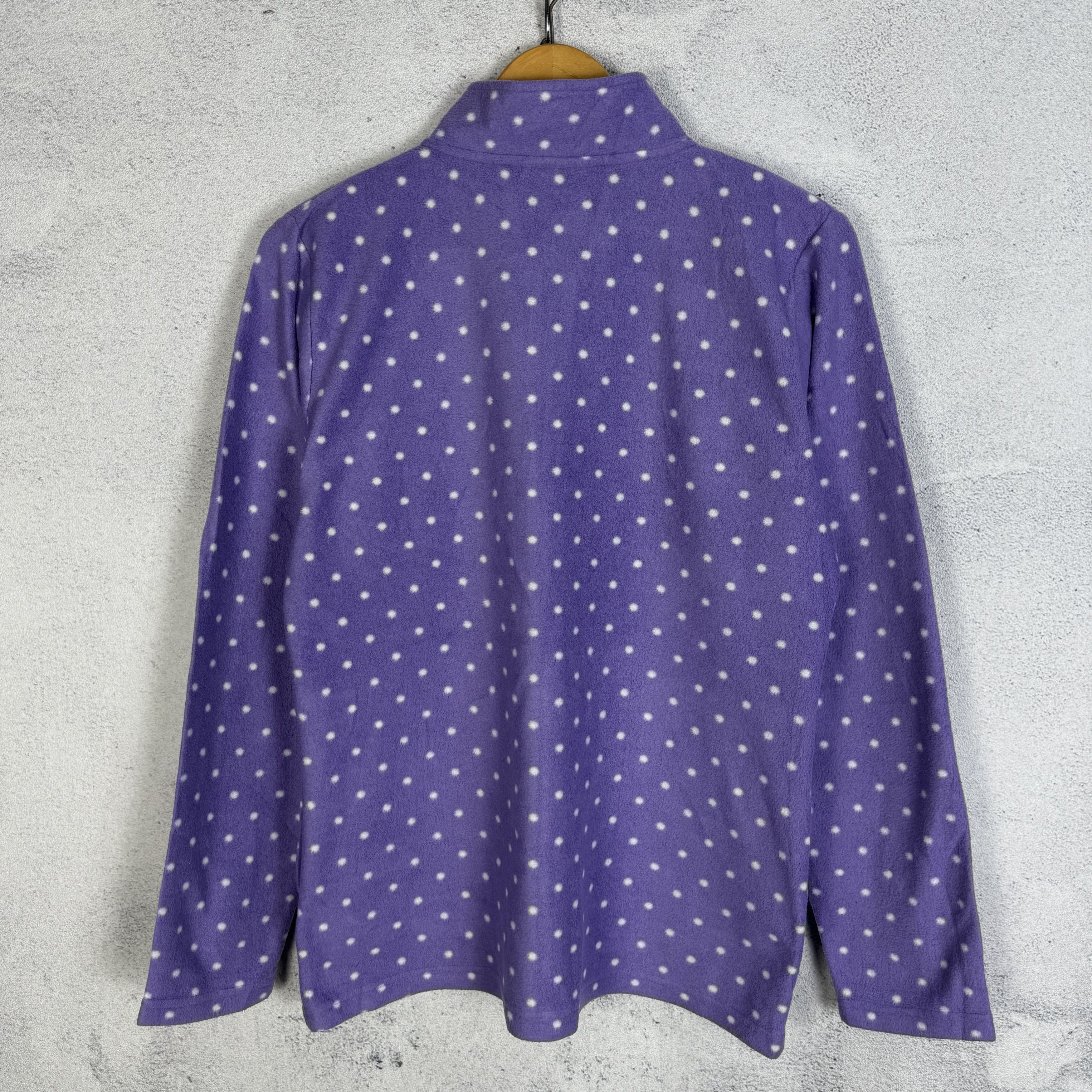 Playboy Y2K Playboy Zip Up Fleece Jacket Polkadot Size M / US 6-8 / IT 42-44 - 2 Thumbnail