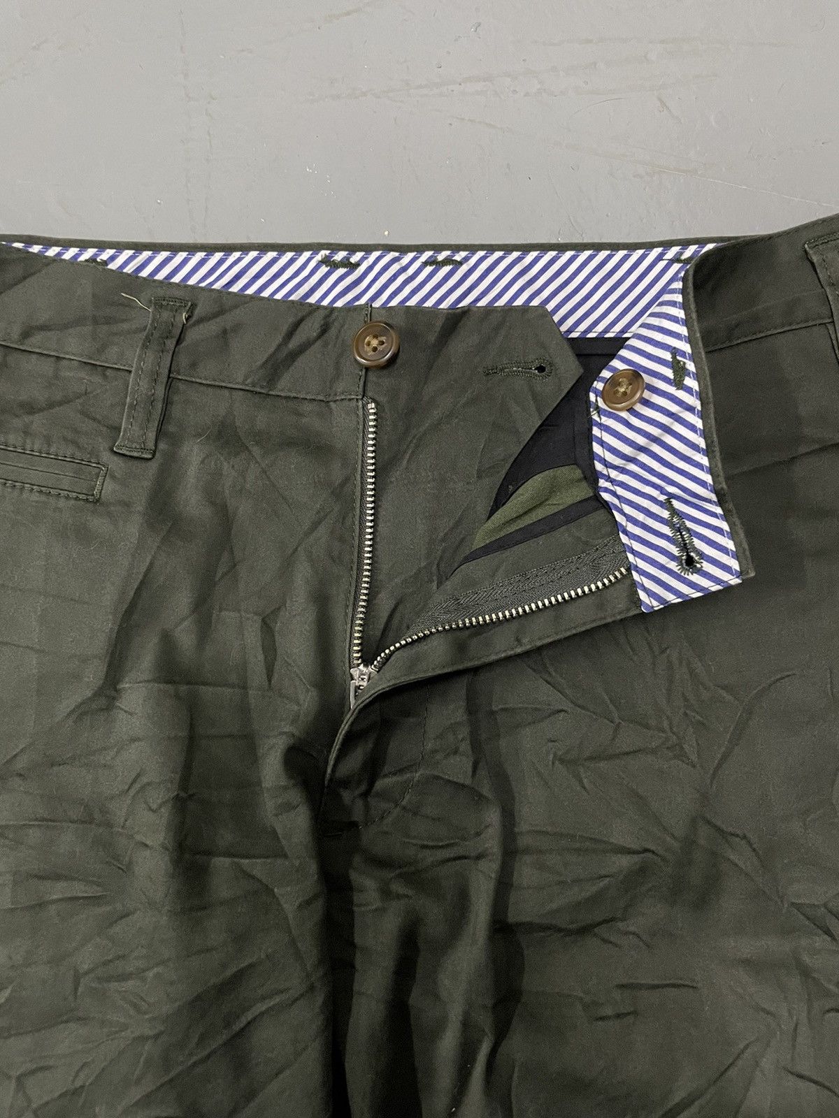 Japanese Brand Jun Red Slack Pants Size US 30 / EU 46 - 3 Thumbnail
