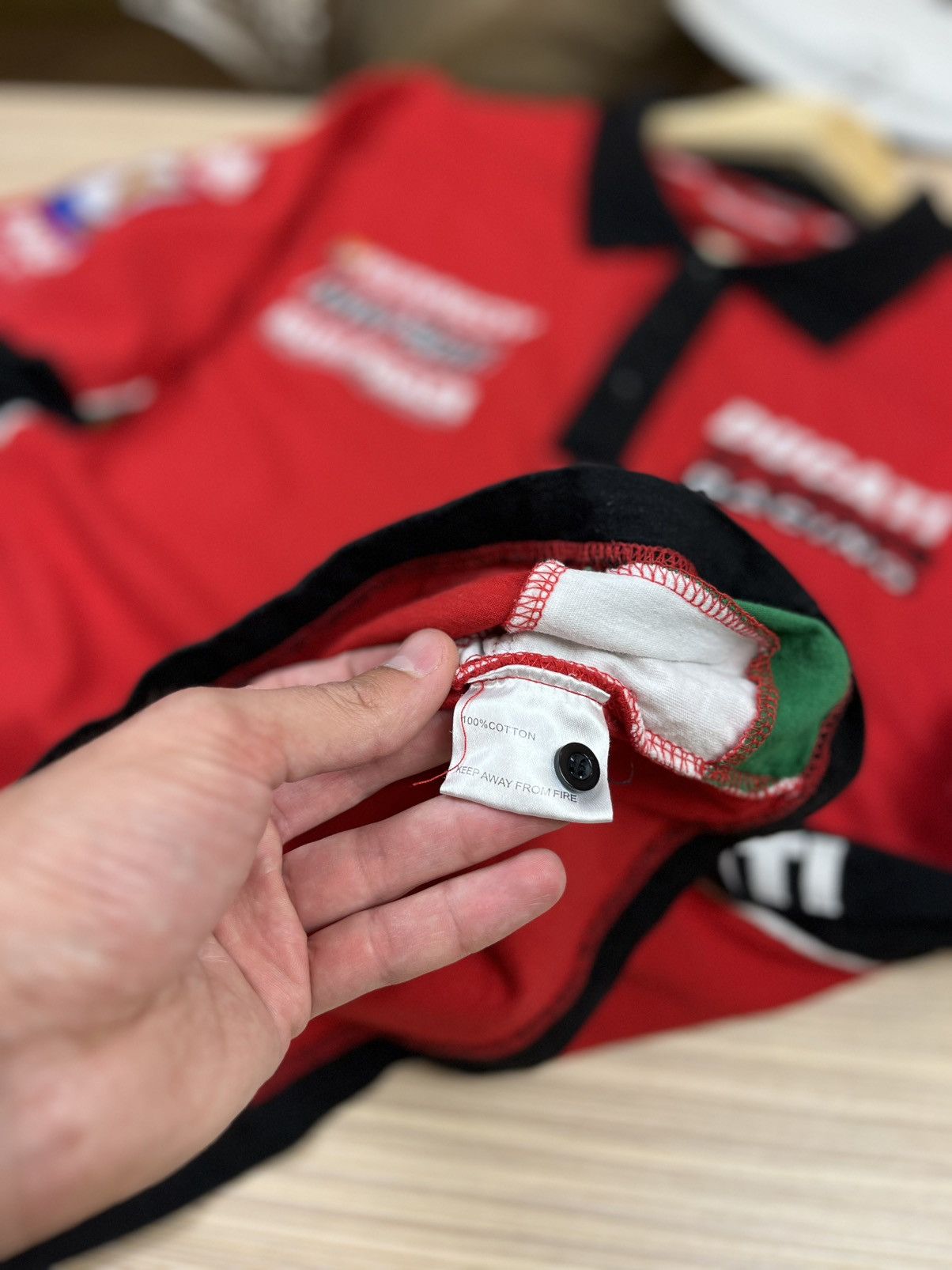Ducati Vintage Ducati Racing Polo 1098 NW 200 Size US XL / EU 56 / 4 - 8 Thumbnail