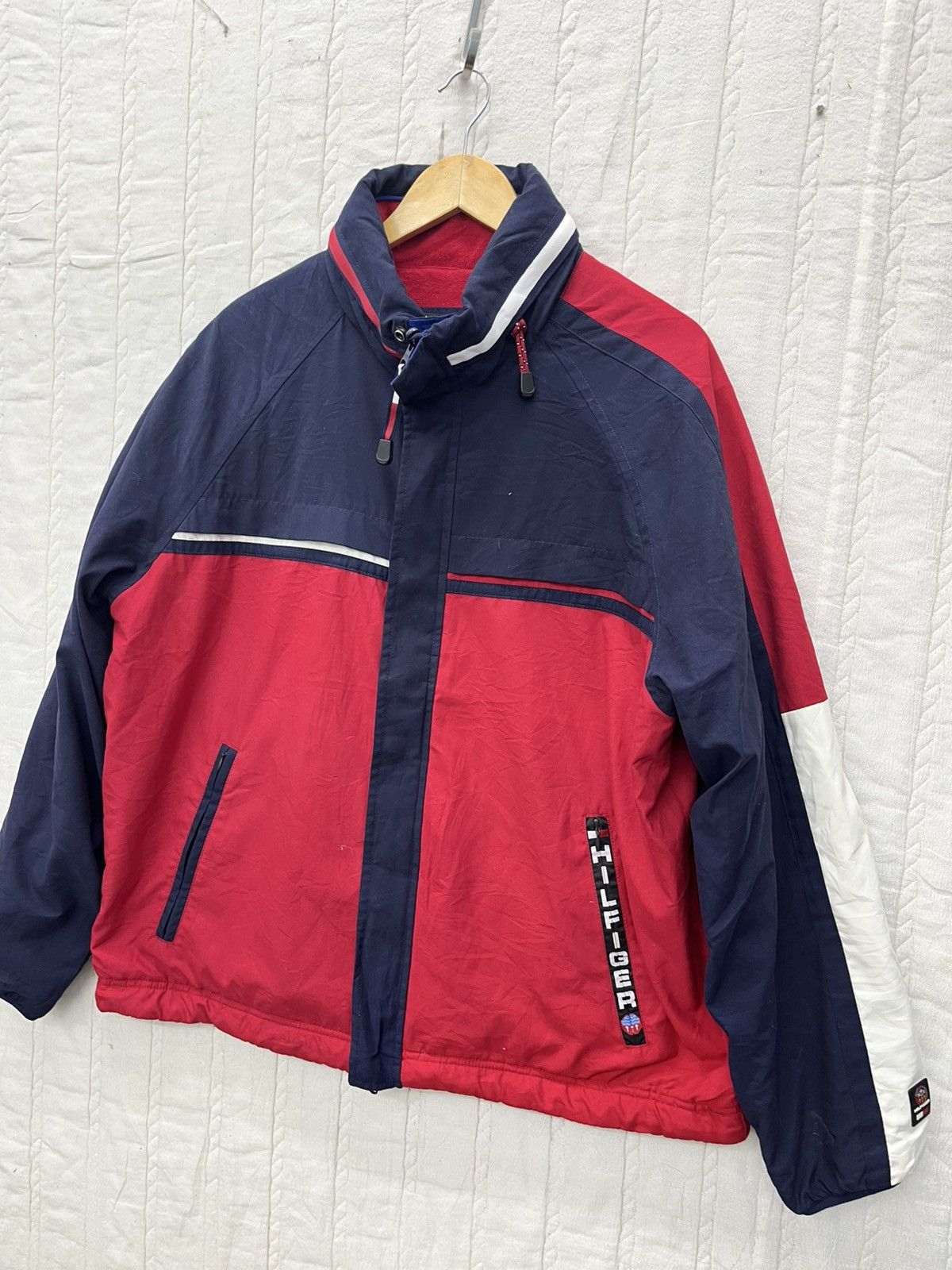 Tommy Hilfiger TOMMY HILFIGER WINTERPROOF REVERSIBLE HOODIE JACKET Size US L / EU 52-54 / 3 - 5 Thumbnail