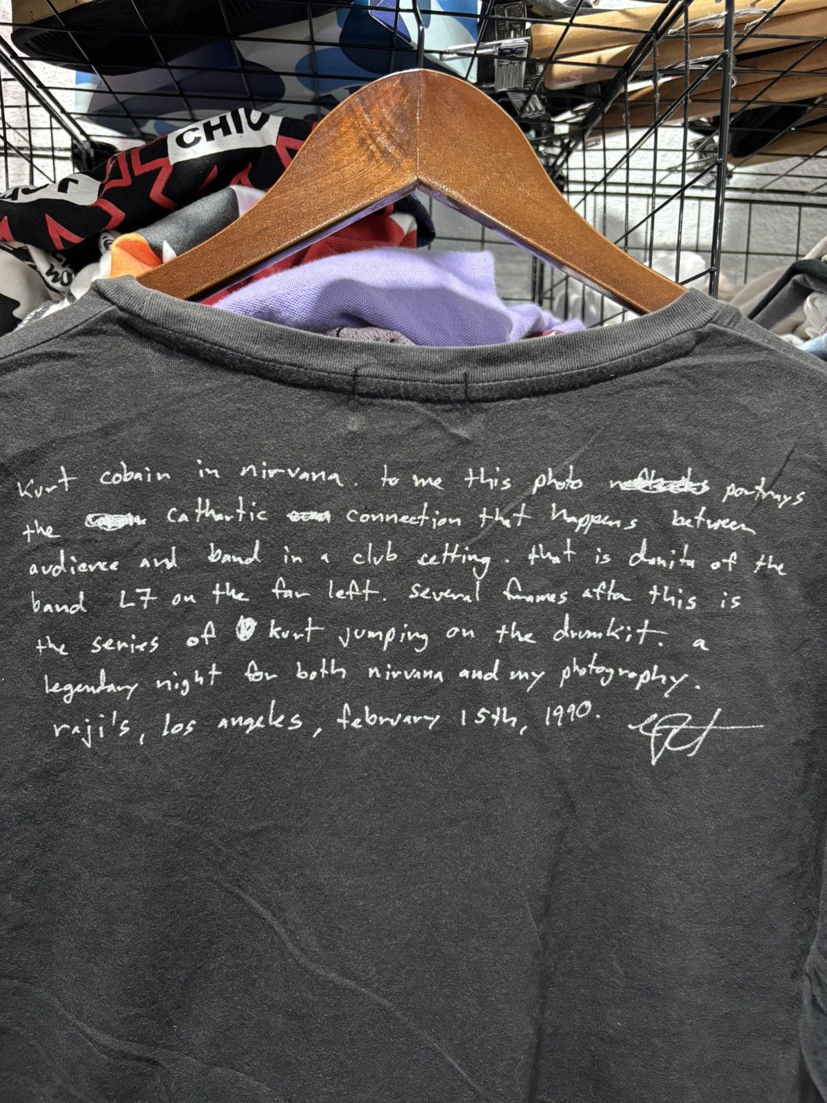 Nirvana × Vintage Vintage Nirvana Charles Peterson Tshirt Size US L / EU 52-54 / 3 - 2 Thumbnail