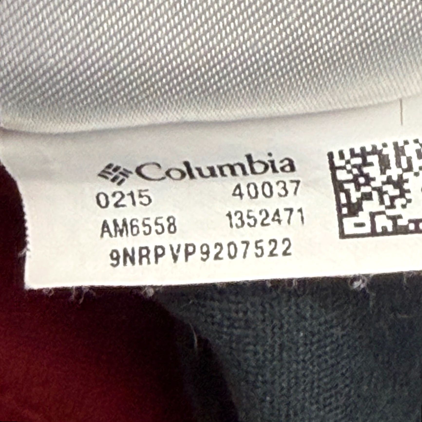 Vintage Columbia Mens Large Red/Blk Fleece Quarter Zip Pullover 1352471 Sweater Mock Neck Long Zip Cuff Logo Size US L / EU 52-54 / 3 - 4 Thumbnail