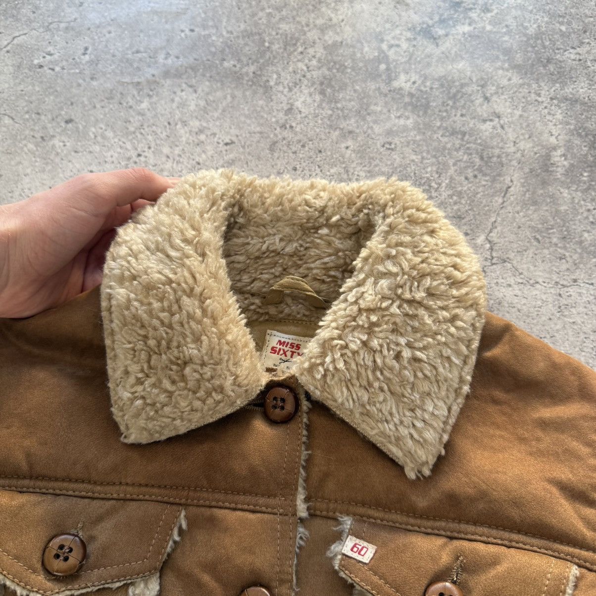 Miss Sixty Vintage Miss Sixty Sheepskin Coat Jacket Size M / US 6-8 / IT 42-44 - 4 Thumbnail