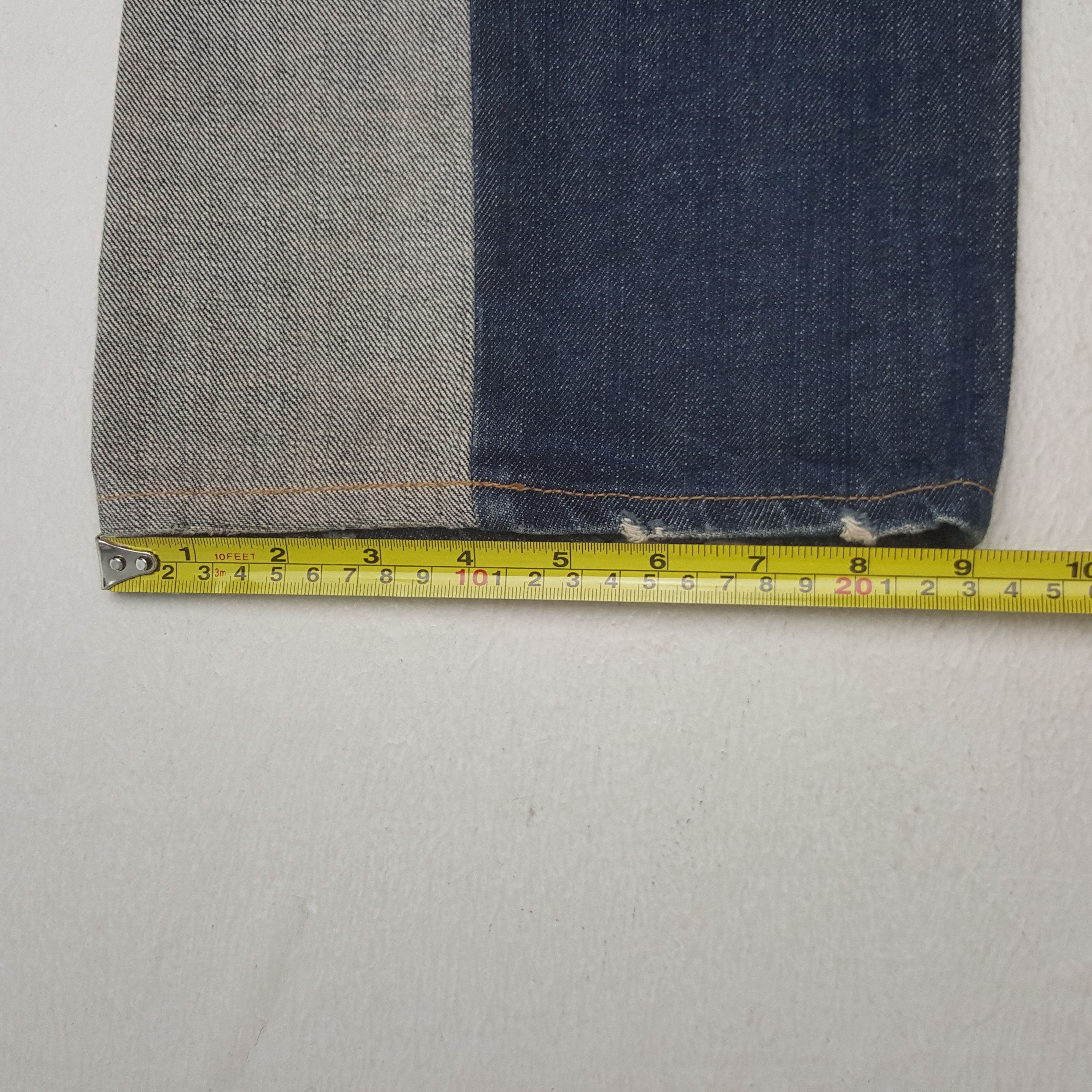 Japanese Brand Vintage Blue Way Japanese Rare Denim Jeans Size US 34 / EU 50 - 11 Thumbnail