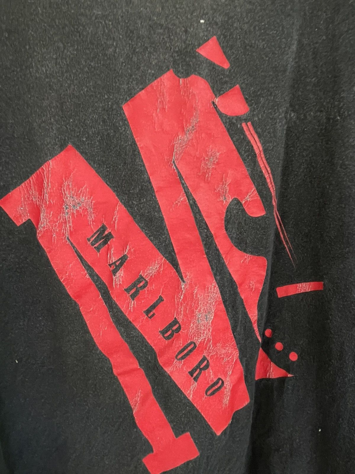 Marlboro Vintage 90s Marlboro sunfaded pocket tee t shirt Size US XL / EU 56 / 4 - 5 Thumbnail
