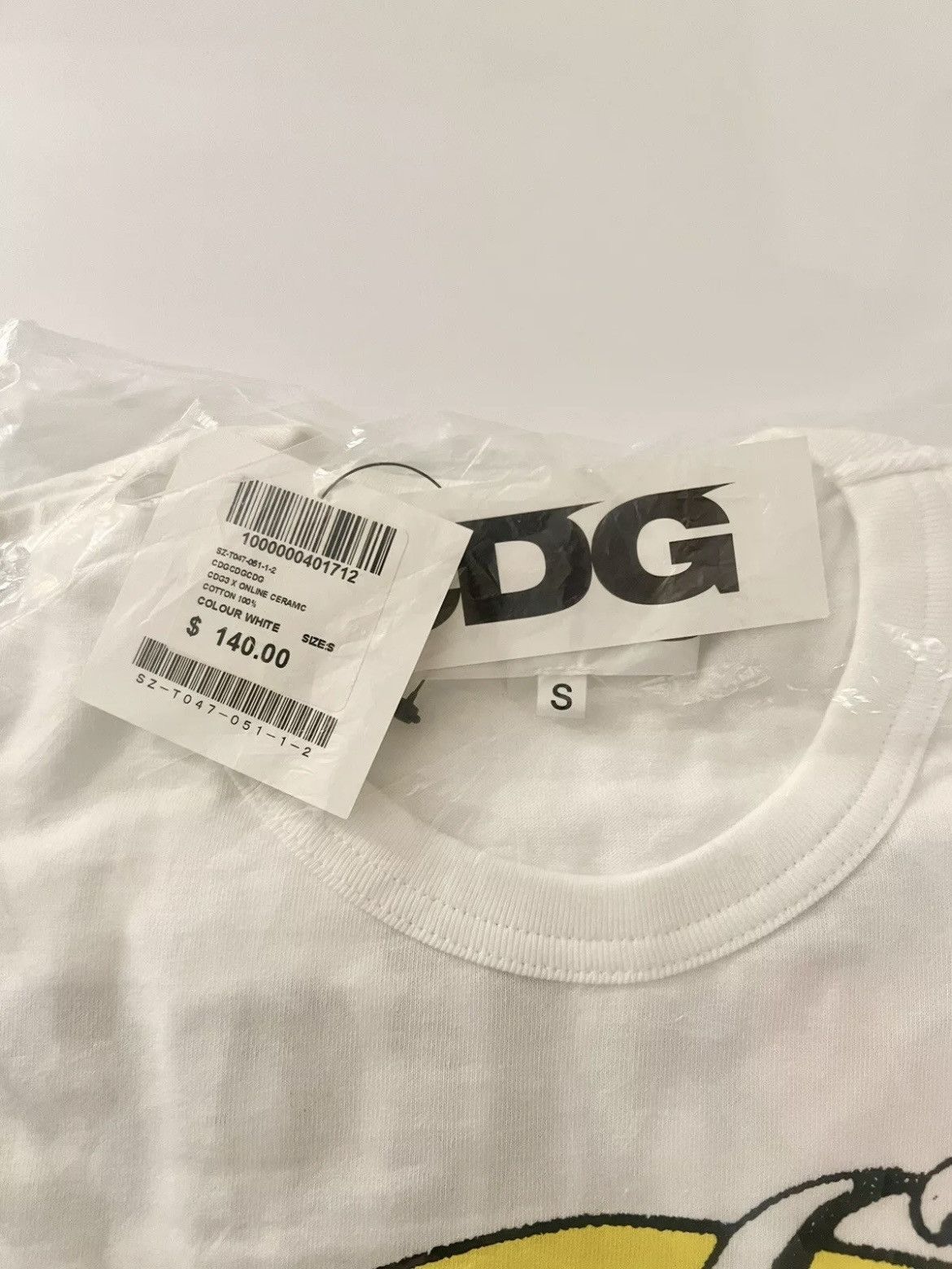 CDG by Comme des Garcons × Online Ceramics NWT CDG Comme des Garcons x Online Ceramics OC Logo T Shirt Size US S / EU 44-46 / 1 - 5 Thumbnail