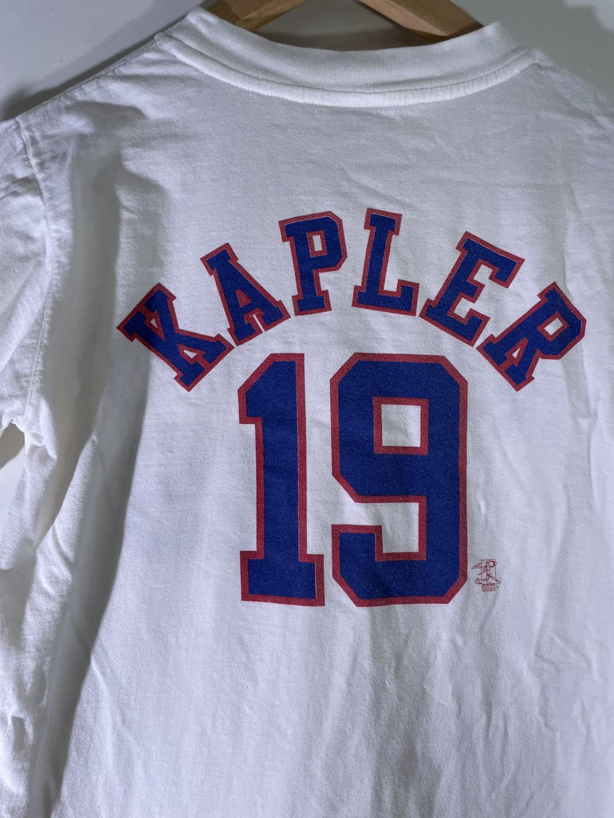 Vintage Y2K 2000’s VTG Vintage Rangers Kapler MLB Baseball T Shirt Size US S / EU 44-46 / 1 - 7 Thumbnail