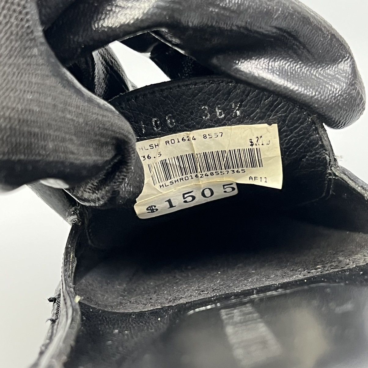 Helmut Lang Helmut Lang - Leather Flat Sandals Size US 6 / IT 36 - 8 Thumbnail