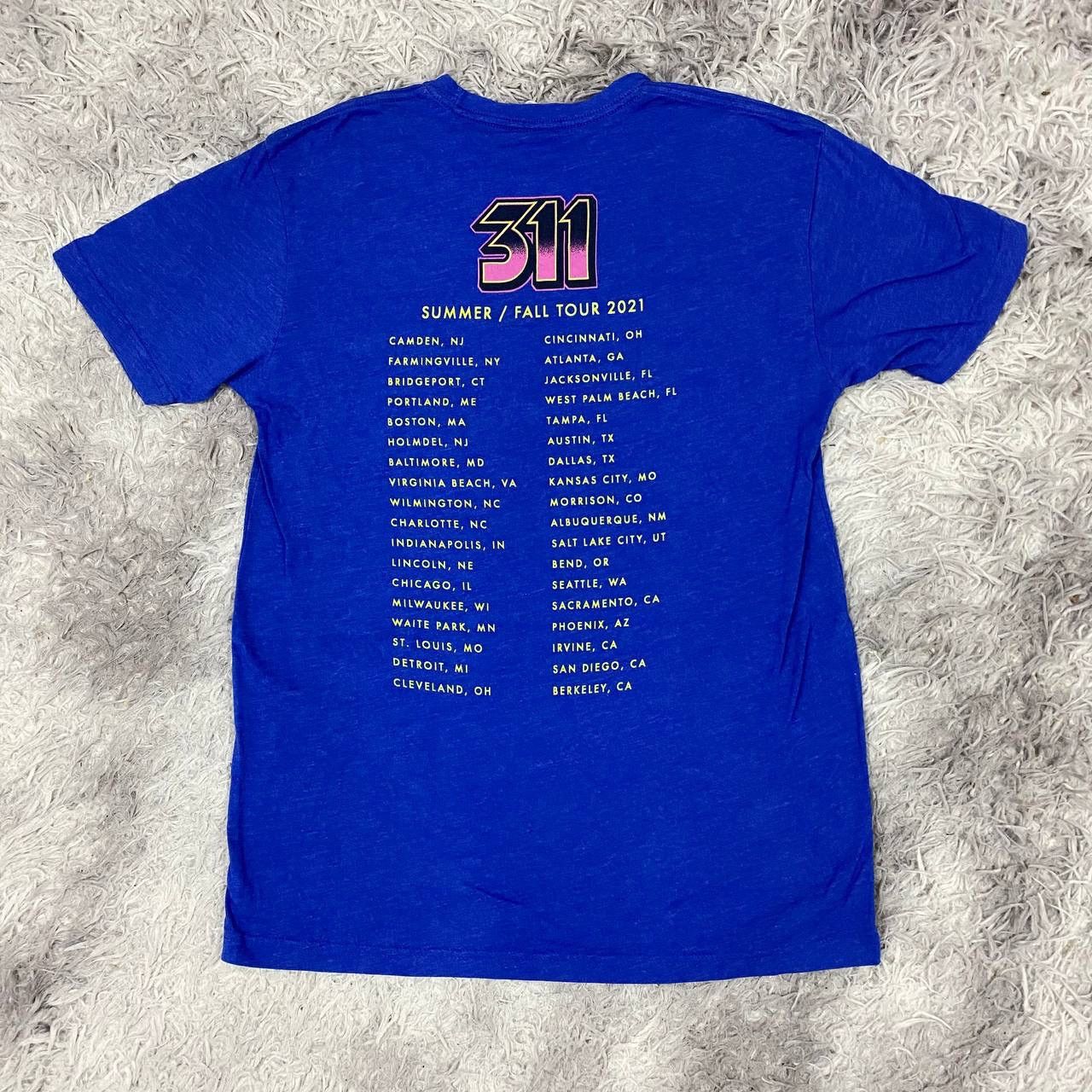 Band Tees 311 alternative rock band three eleven tour Size US M / EU 48-50 / 2 - 2 Thumbnail