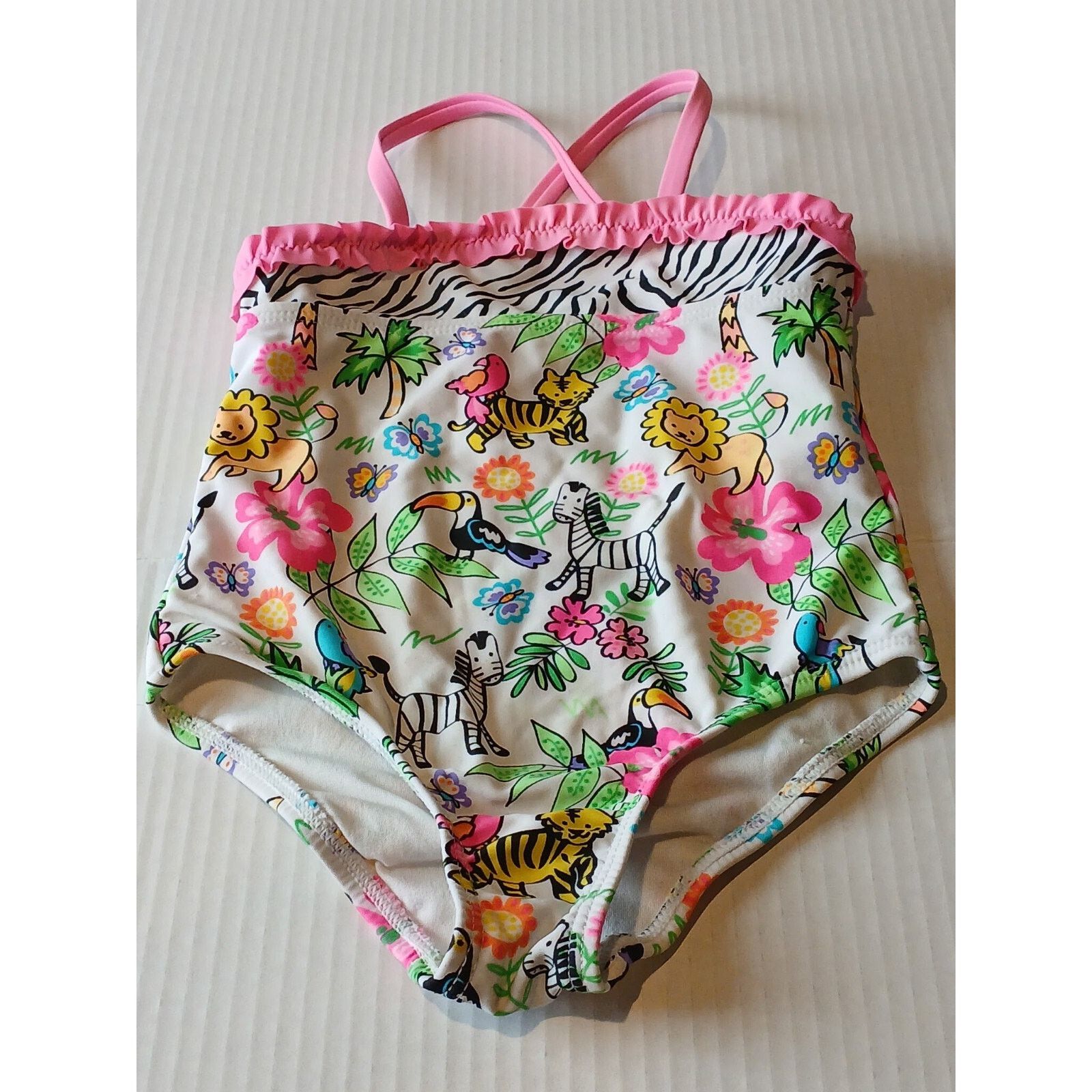 Other (2T) Angel Beach One Piece Swim Suit Size ONE SIZE - 5 Thumbnail