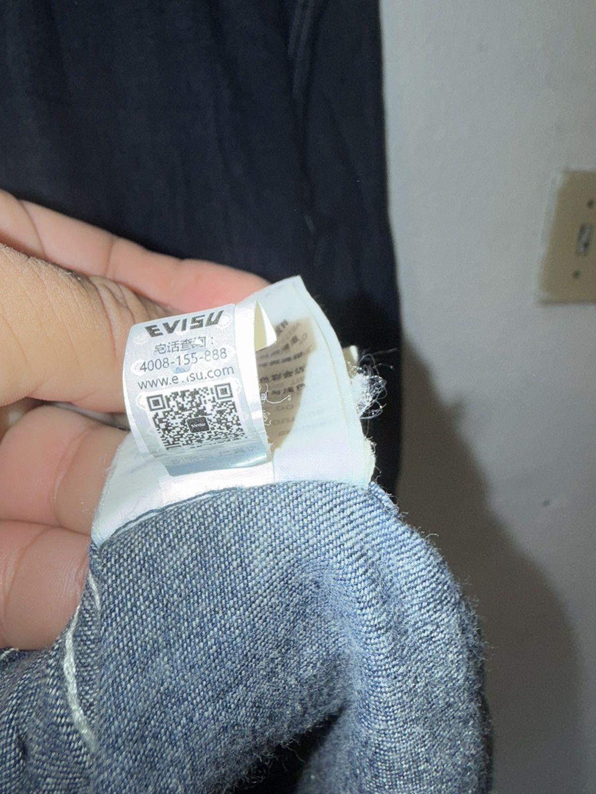 Evisu Vintage EVISU LONG SLEEVE JAPANESE DARK BLUE DENIM BUTTON UP Size US XL / EU 56 / 4 - 13 Thumbnail