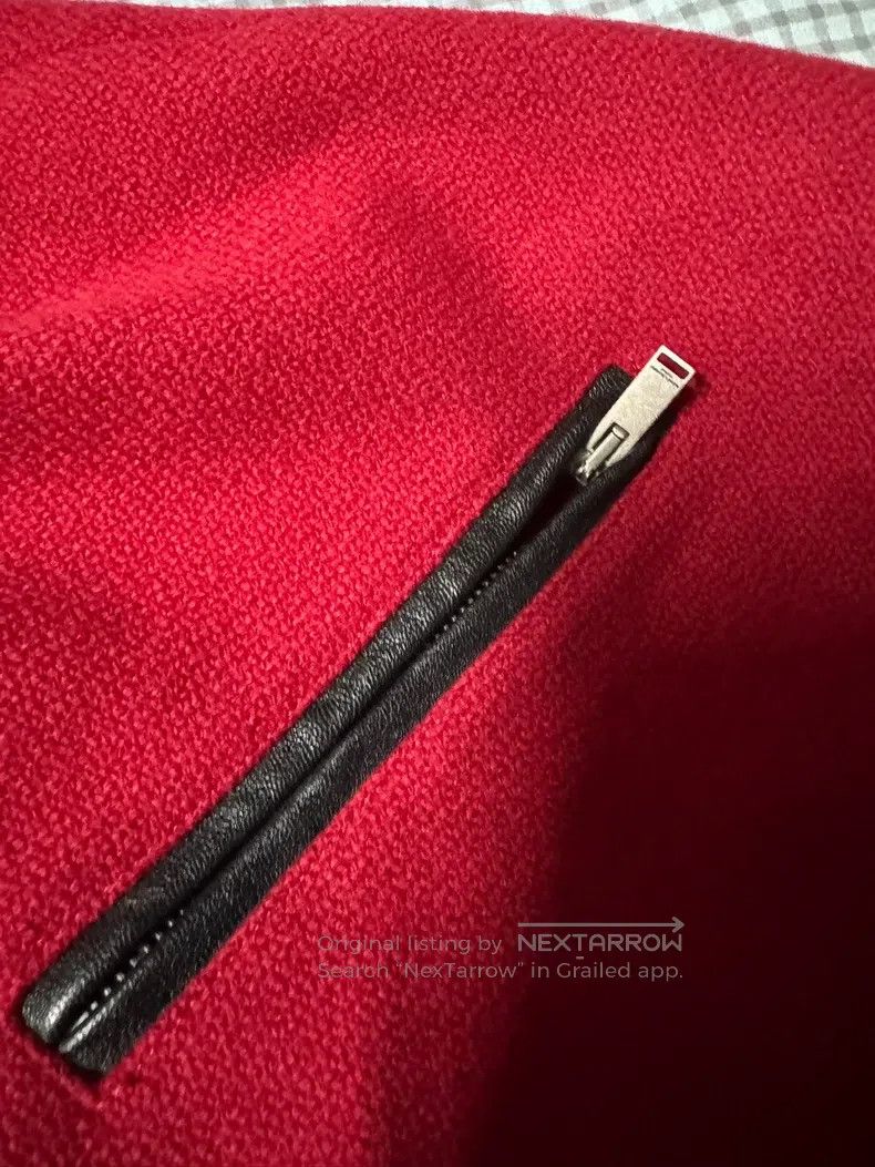 Saint Laurent Paris Saint Laurent Paris Patchwork leather sleeve baseball jack Size US L / EU 52-54 / 3 - 5 Thumbnail
