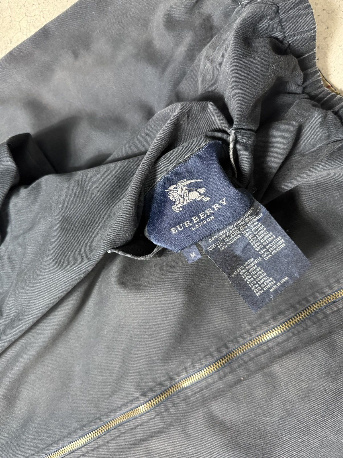 Burberry Burberry Vintage 90’s Bomber Light Jacket Checked Size M Size US M / EU 48-50 / 2 - 10 Thumbnail