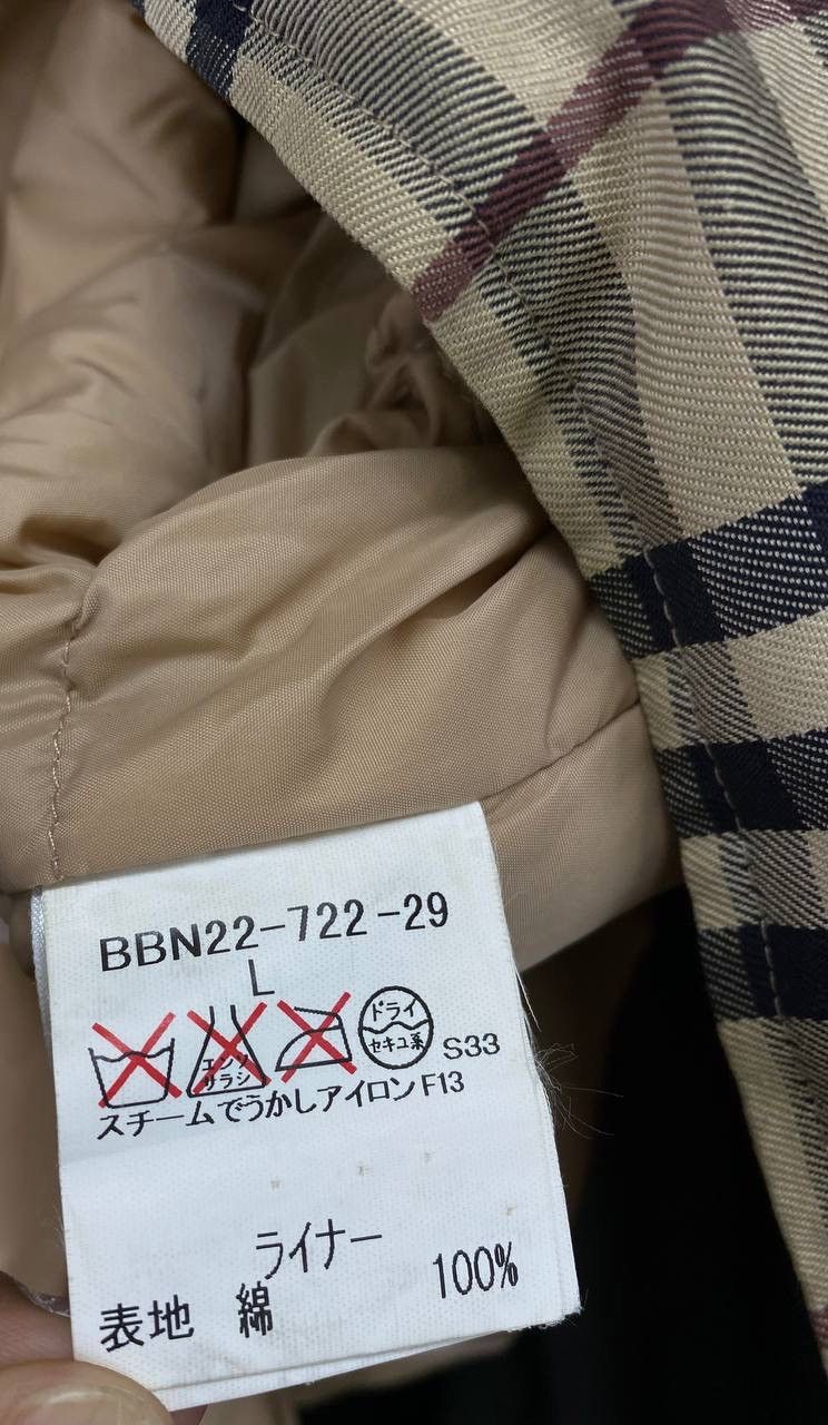 Burberry × Vintage Vintage Burberry London Nova Check Rare Coat Jacket Size US L / EU 52-54 / 3 - 10 Thumbnail