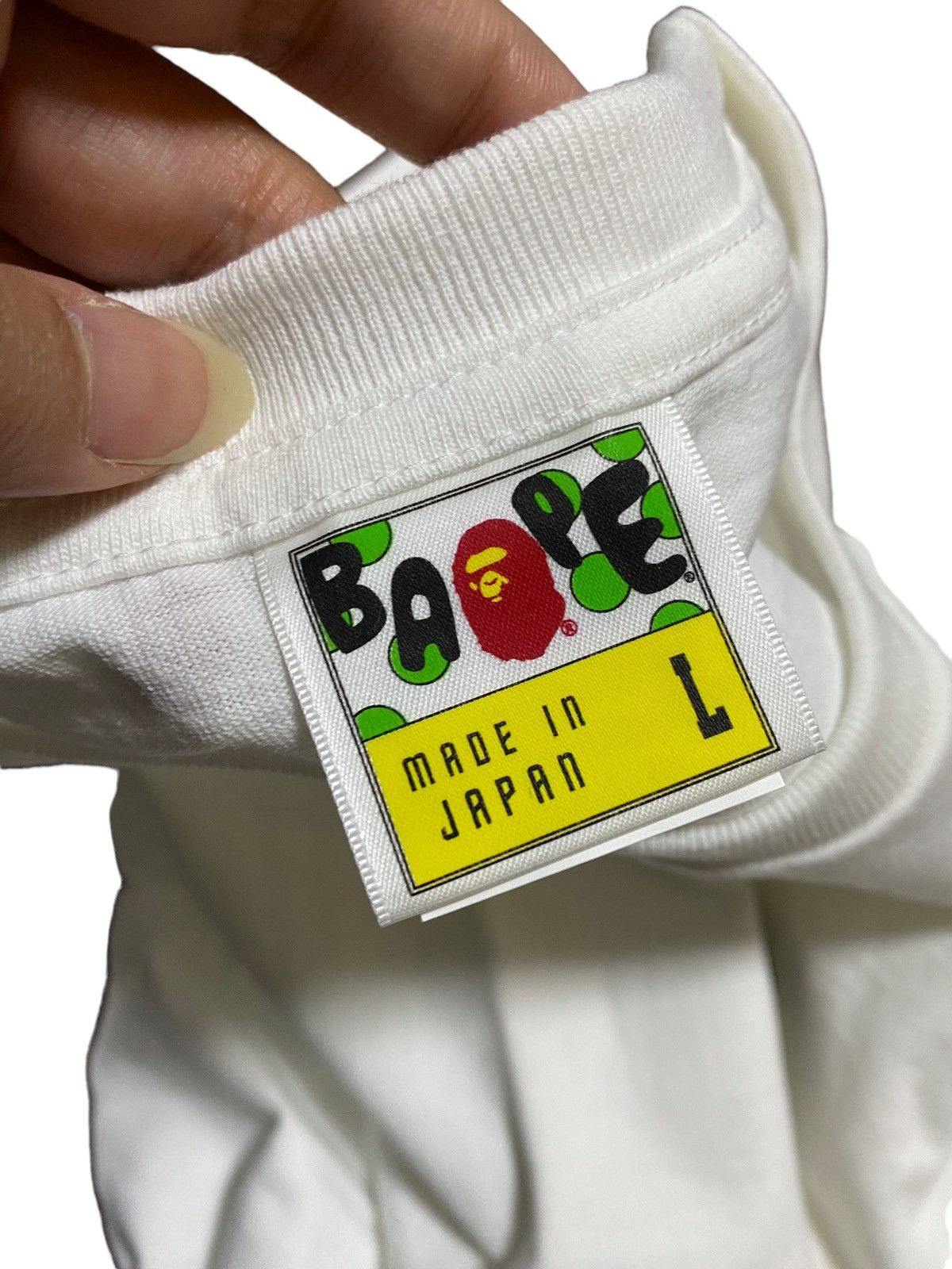 Bape × One Piece BAPE One piece Zoro Tee Size US L / EU 52-54 / 3 - 5 Thumbnail