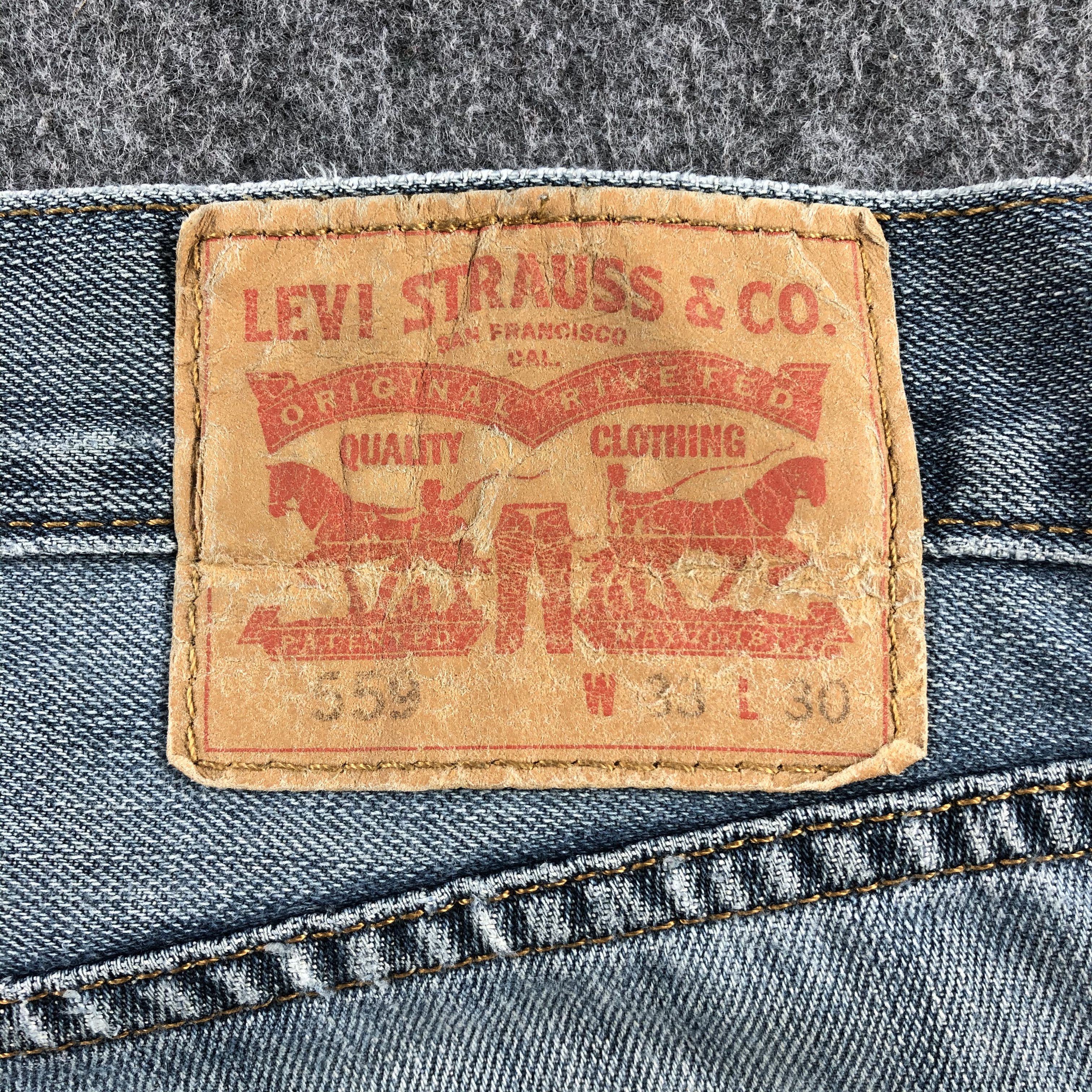 Levi's Vintage Light Wash Levis 559 Jeans-J1500 Size US 34 / EU 50 - 5 Thumbnail