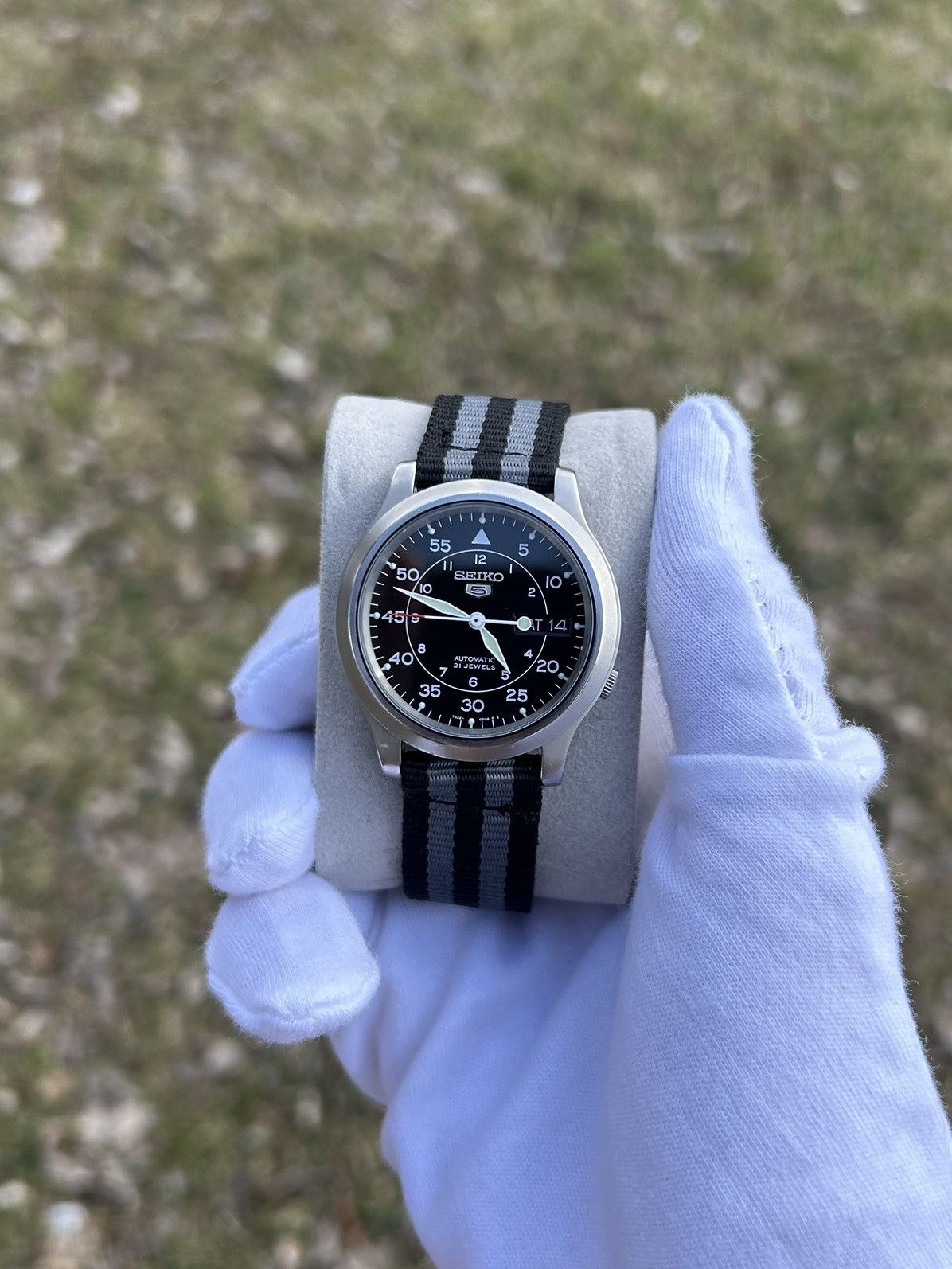 Seiko Vintage Seiko 5 Watch Automatic Mechanical Japan Made 2000's Size ONE SIZE - 4 Thumbnail