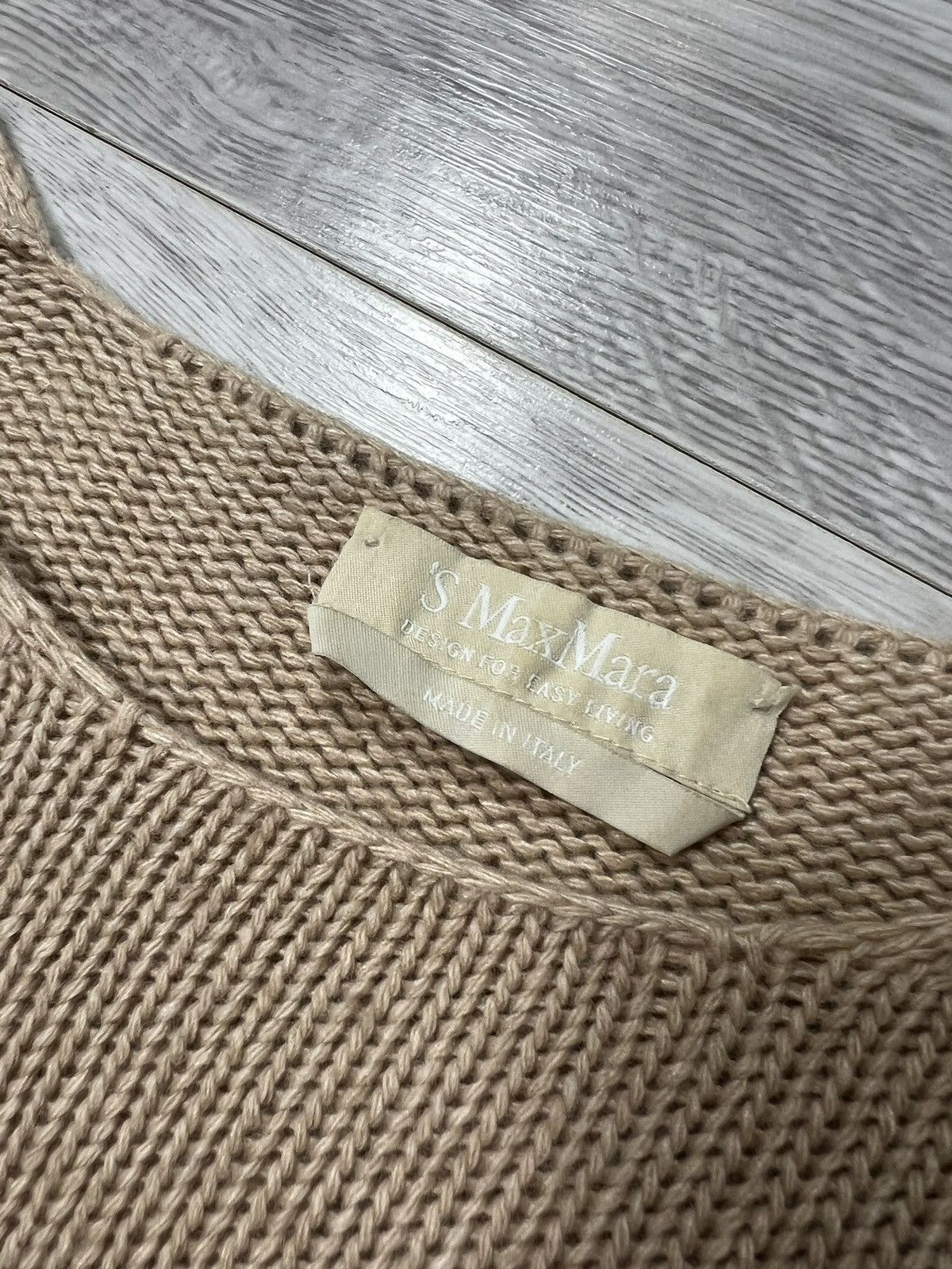 Max Mara S' Max Mara Sweater That Folds Out Made Only For Japan Size L / US 10 / IT 46 - 8 Thumbnail
