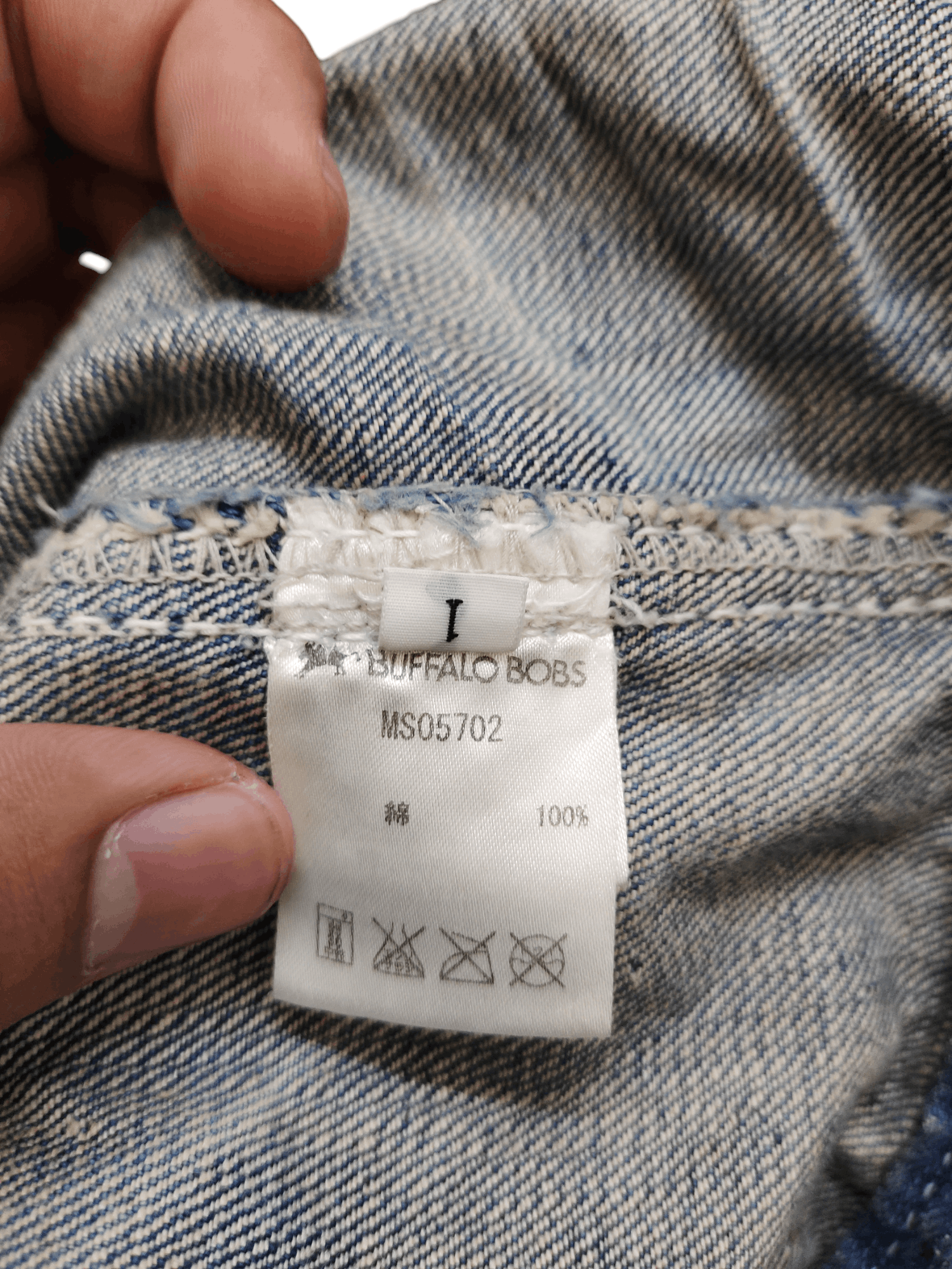 BUFFALO BOBS Buffalo Bobs Clawmark Waxed Denim Jacket Size US S / EU 44-46 / 1 - 15 Thumbnail