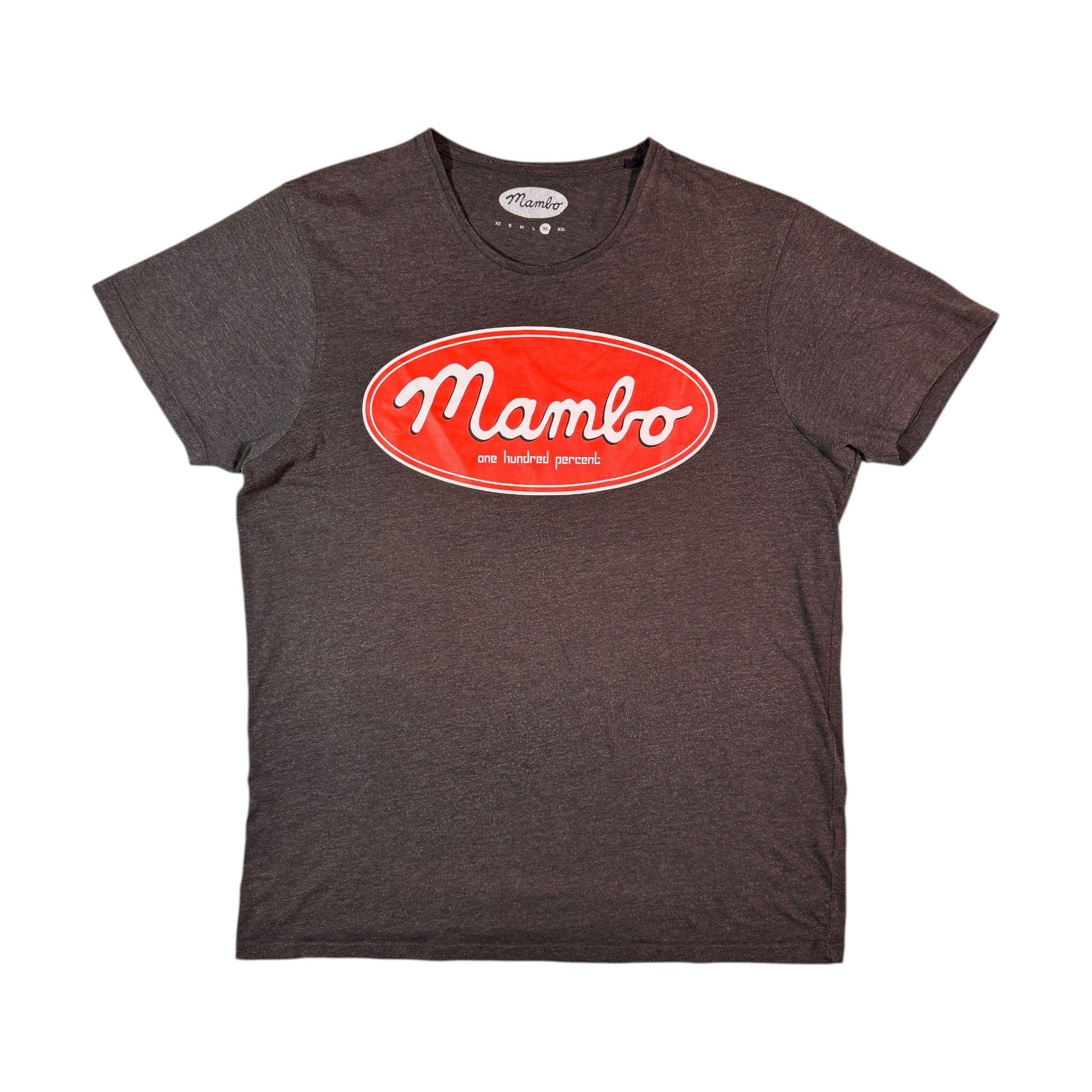 Mambo Mambo T-shirt Retro Y2k Logo Pop Art Surfing Grey Tee L/XL Size US L / EU 52-54 / 3 - 1 Thumbnail