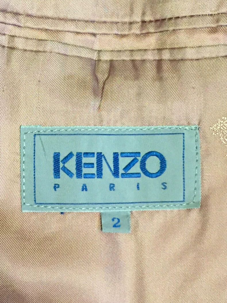 Kenzo KENZO sizeM Cashmere mixed zao red suit Size 38R - 2 Thumbnail