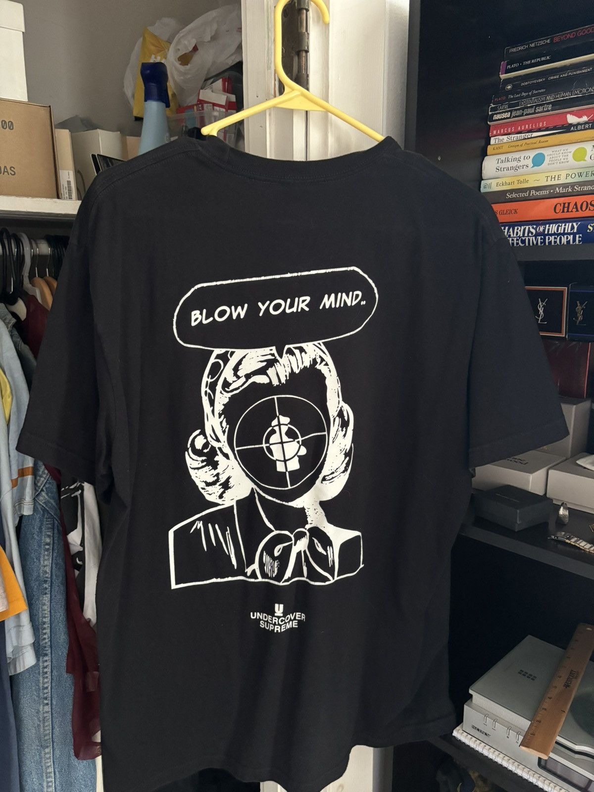 Supreme Undercover u0026 Public Enemy “Blow Your Mind” Tee | Grailed