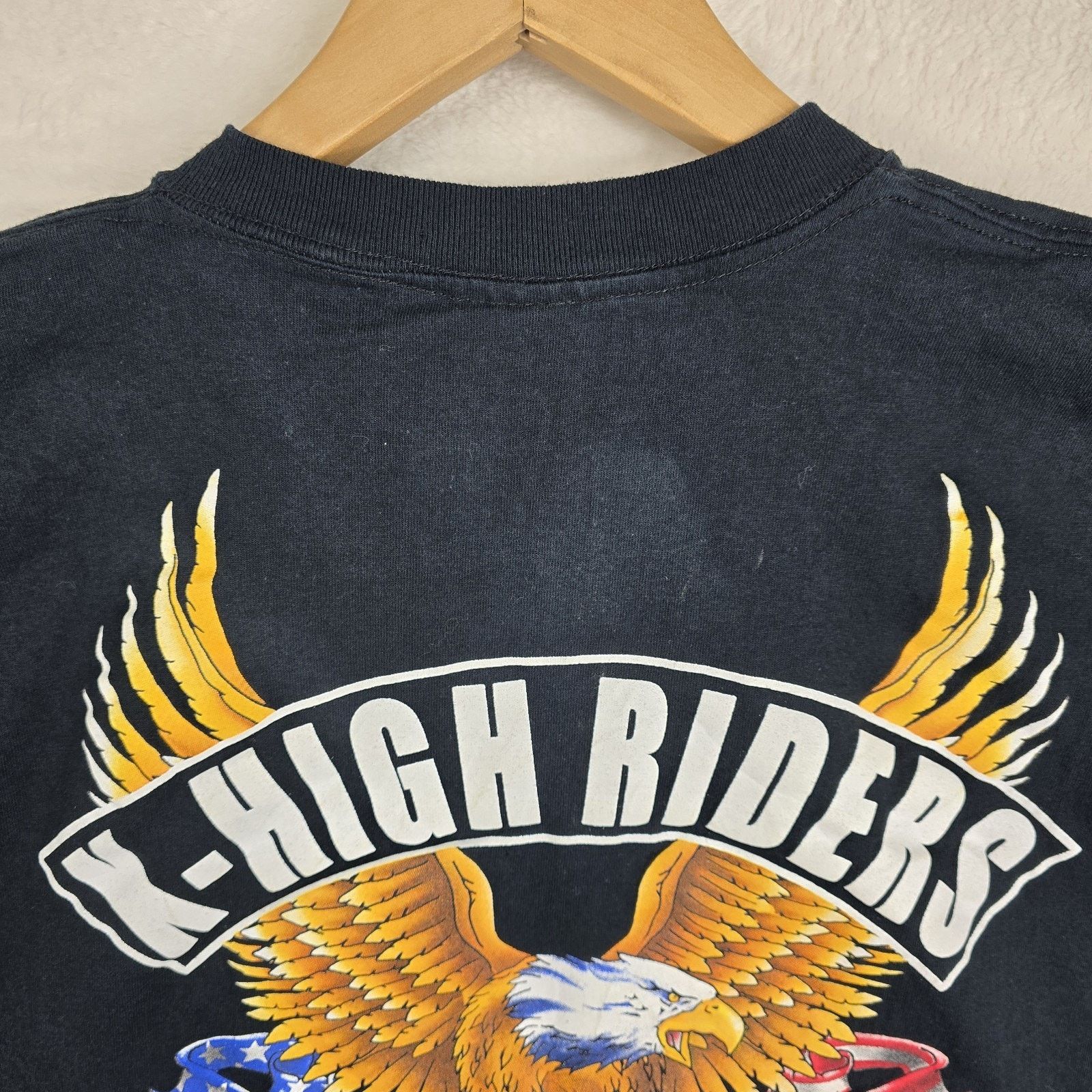 All Sport Vintage Motorcycle Biker K-High Riders Eagle Shirt Large Size US L / EU 52-54 / 3 - 7 Thumbnail