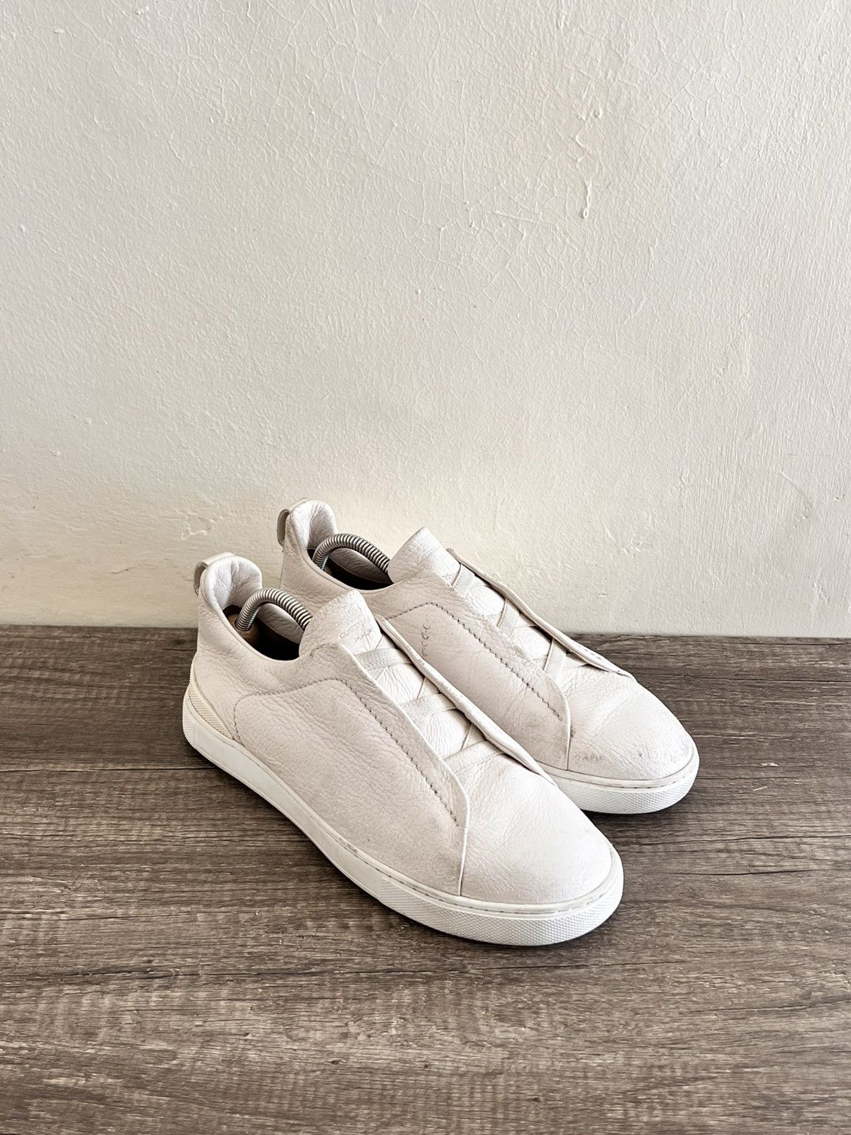 Ermenegildo Zegna Triple Stitch Sneakers Size US 7.5 / EU 40-41 - 2 Thumbnail