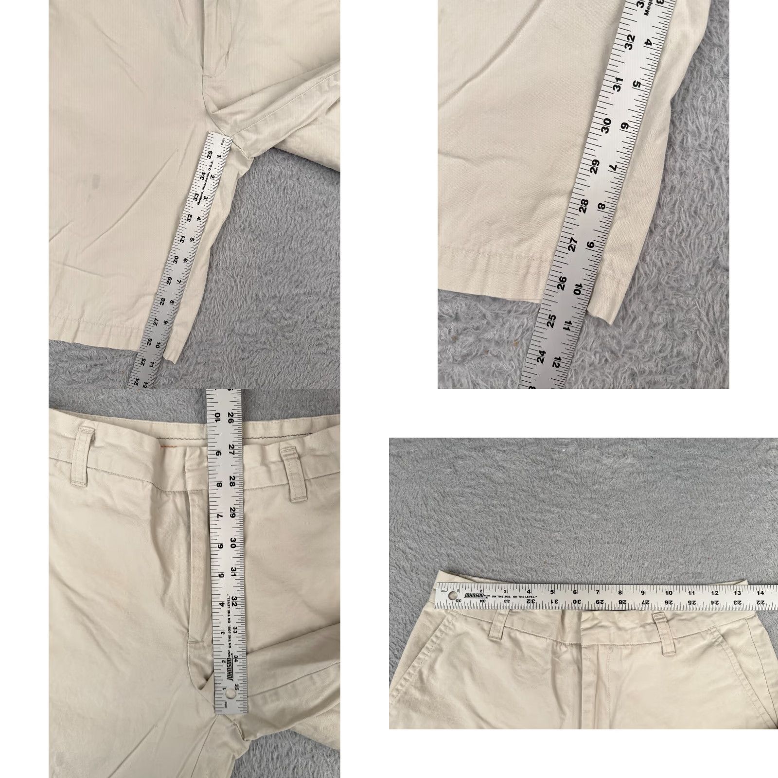 Patagonia Patagonia Men Shorts Chino Casual 28 Beige Cotton Nylon Flat Front 11 Inseam Regular Pockets Logo Cargo Pocket Vintage No Size US 28 / EU 44 - 8 Thumbnail